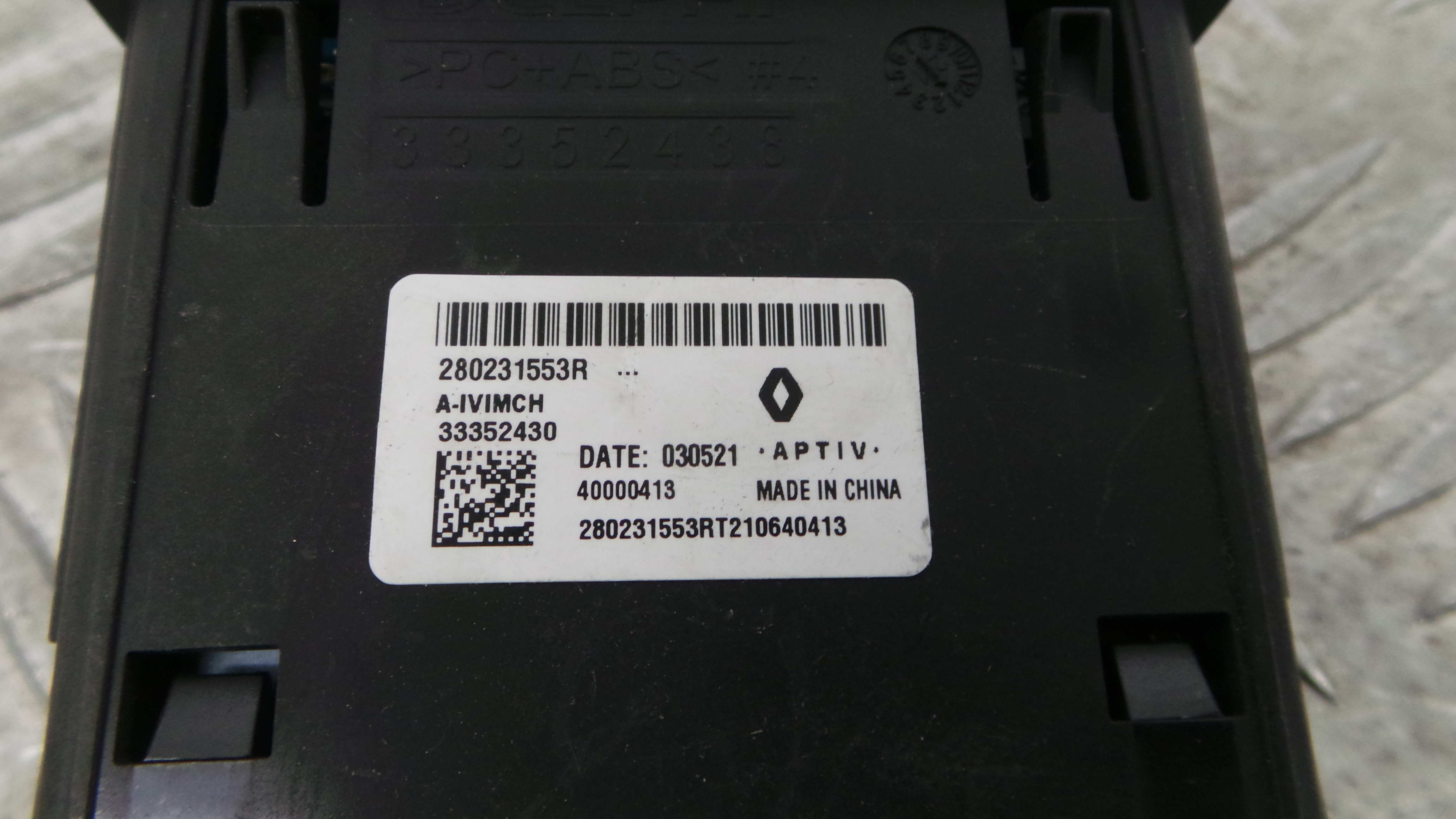 Acessórios para auto rádios 280231553R - RENAULT CAPTUR II (HF_)-37042854