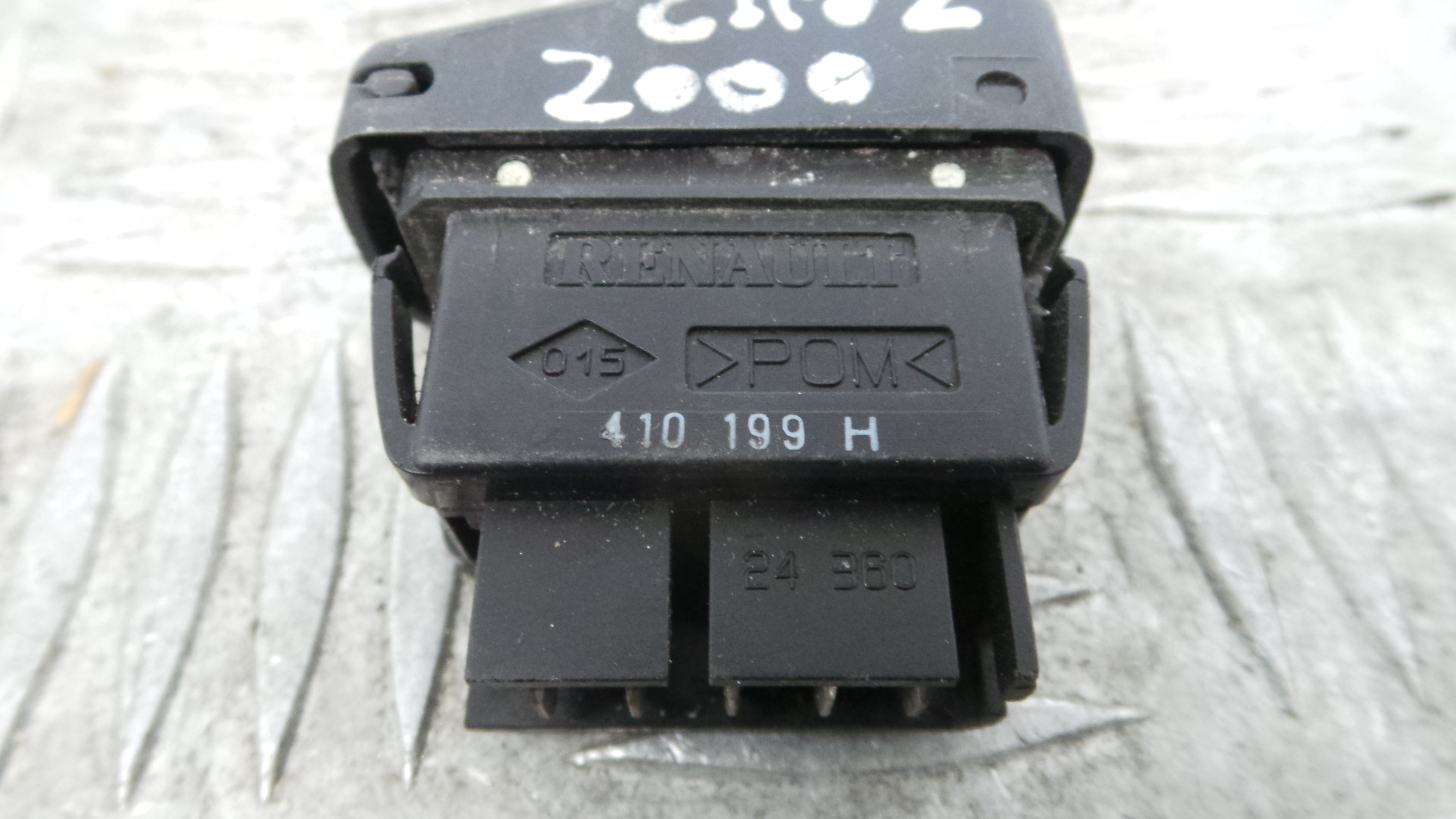 Interruptor / Comando Elevador Vidro Frente Esq  410199H - RENAULT CLIO II (BB_, CB_), CLIO Mk II (B-37043251