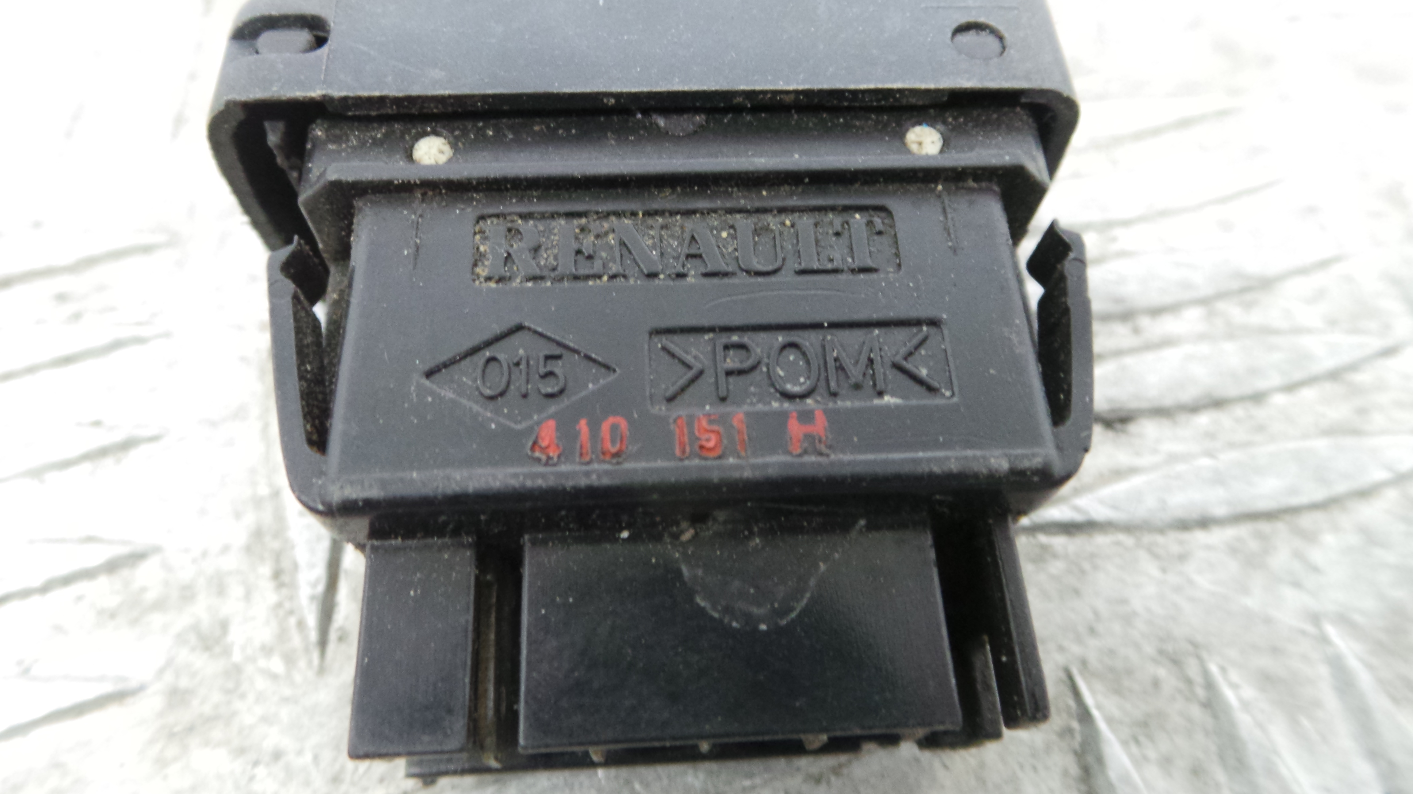 Interruptor / Comando Elevador Vidro Frente Esq  410151H - RENAULT CLIO II (BB_, CB_), CLIO Mk II (B-37043268