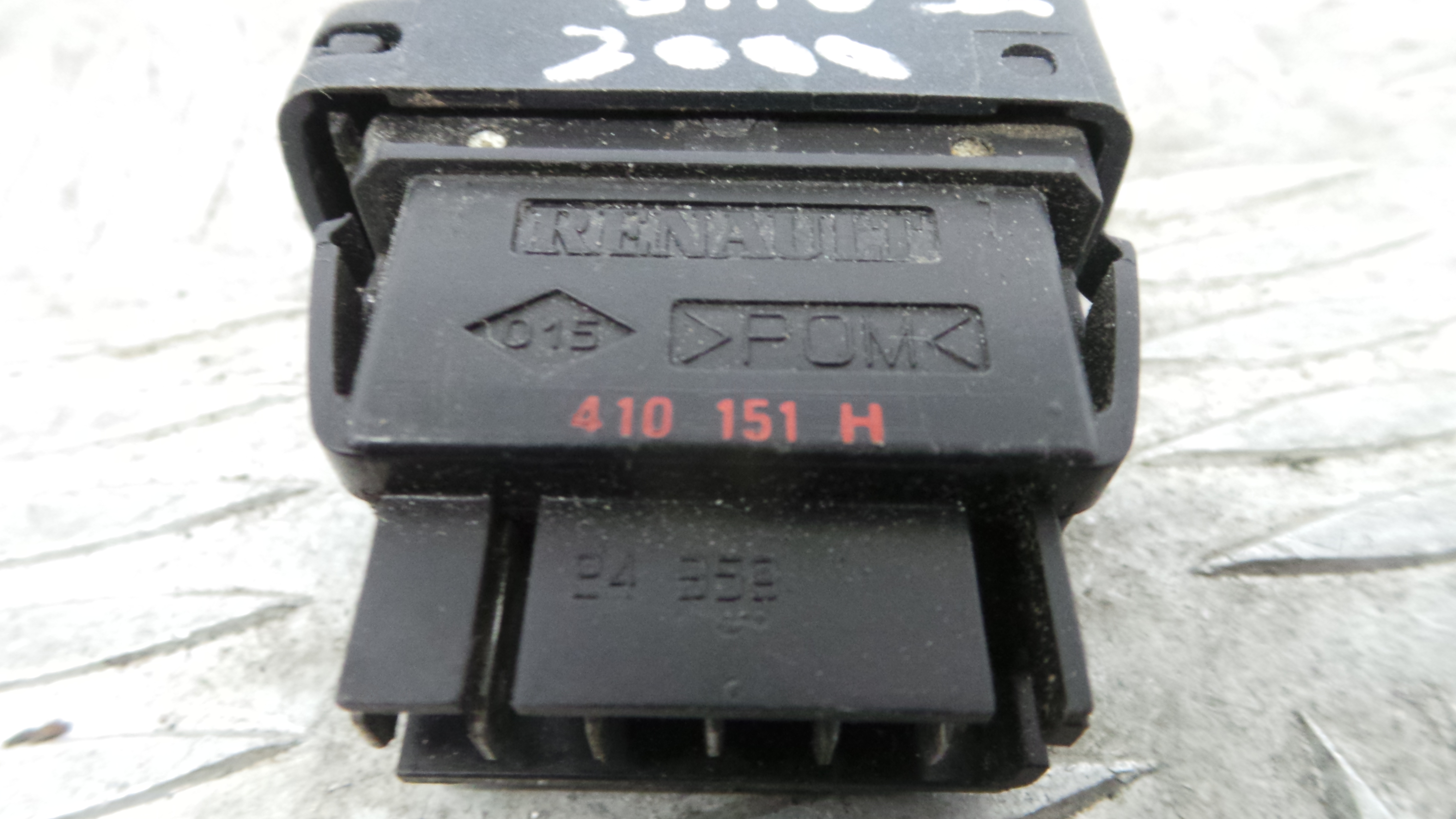 Interruptor / Comando Elevador Vidro Frente Esq  410151H - RENAULT CLIO II (BB_, CB_), CLIO Mk II (B-37043271