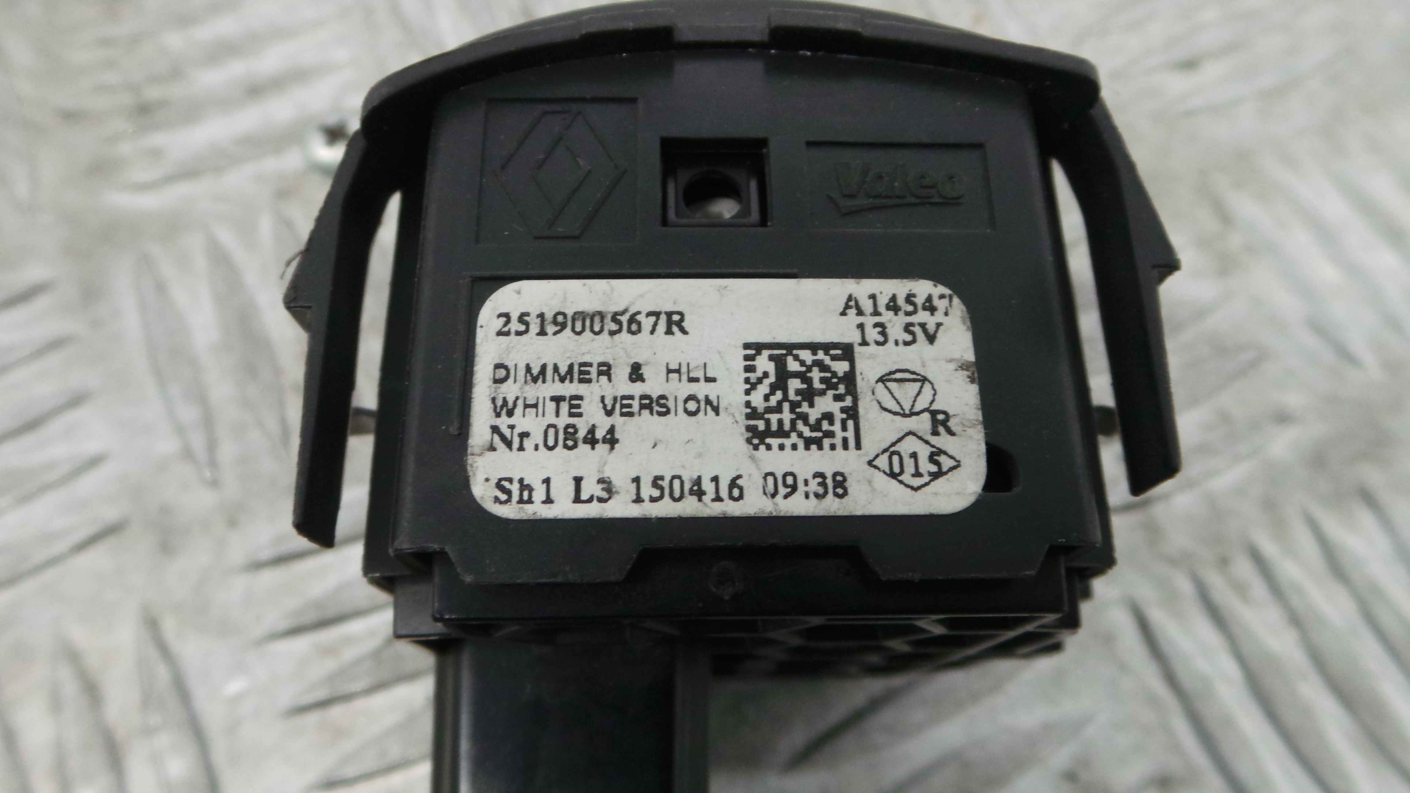 Comando de Regulação dos Faróis  251900567R - RENAULT CLIO IV (BH_)-37043304