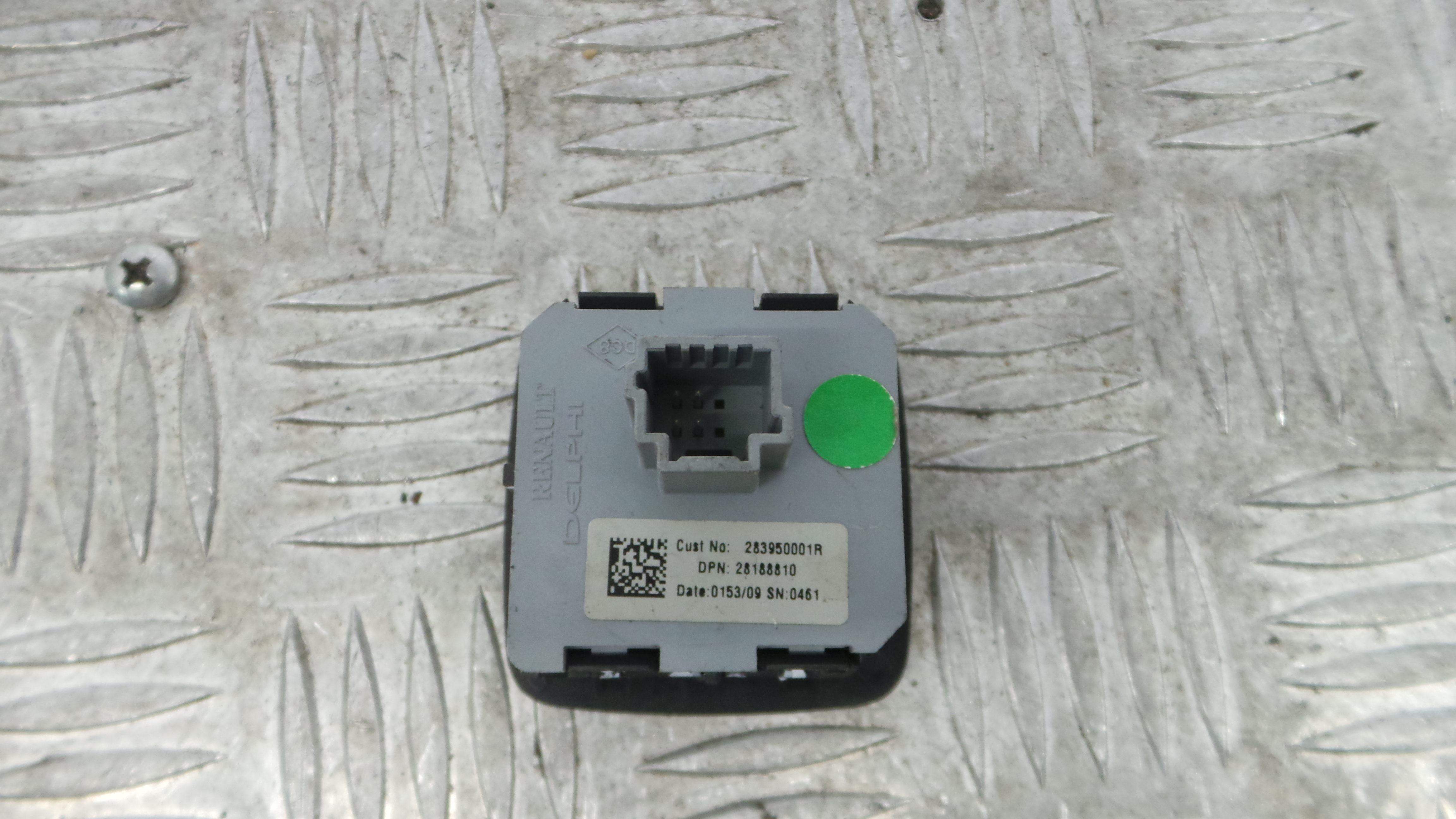 Comando Multifunções 283950001R - RENAULT SCÉNIC III (JZ0/1_)-37043346