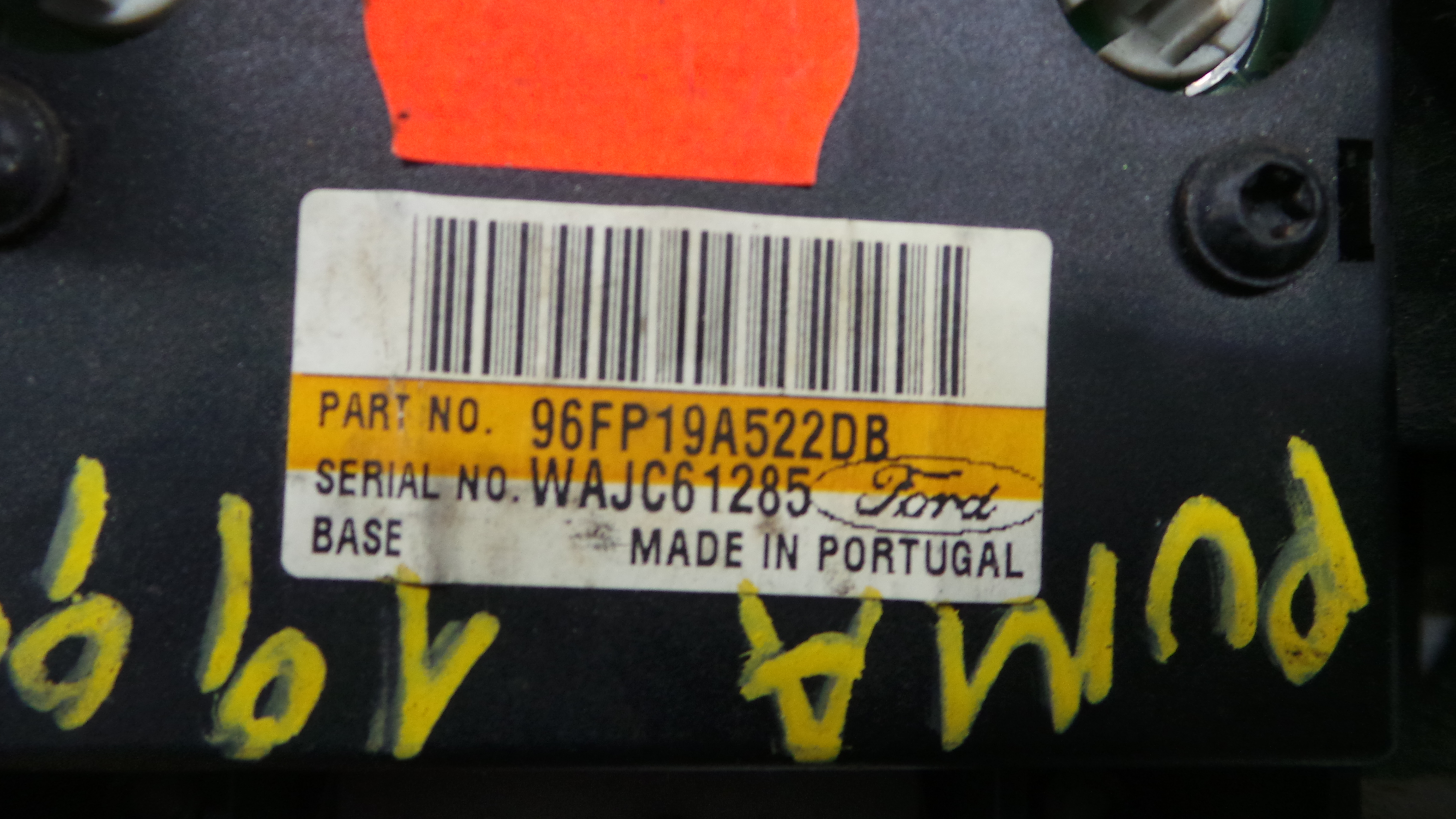 Comando da Sofagem / Climatronic 96FP-19A522-DB - FORD PUMA (EC_)-37044831