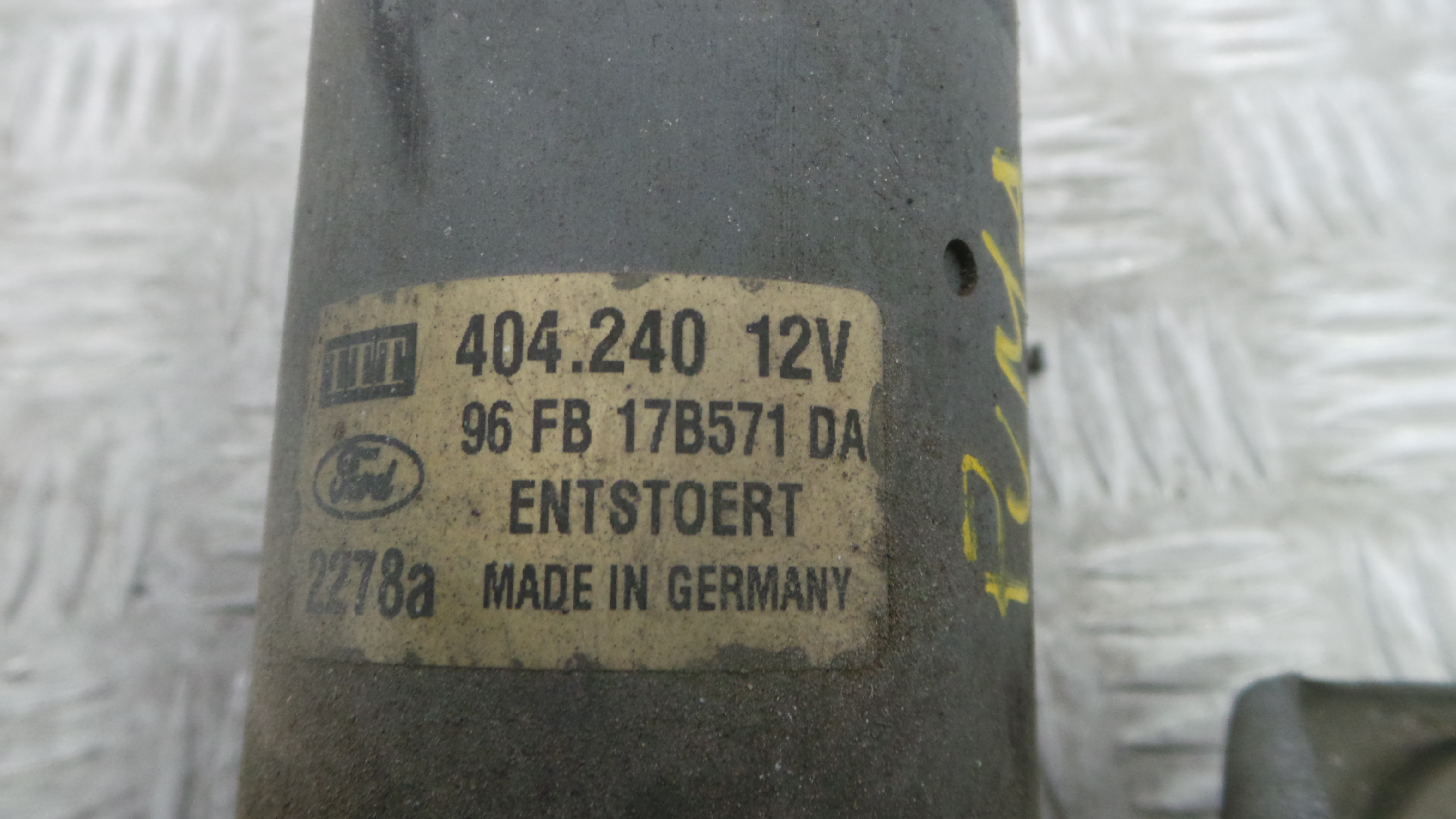 Motor Limpa Vidros Frente  96FB-17B571-DA - FORD PUMA (EC_)-37045397