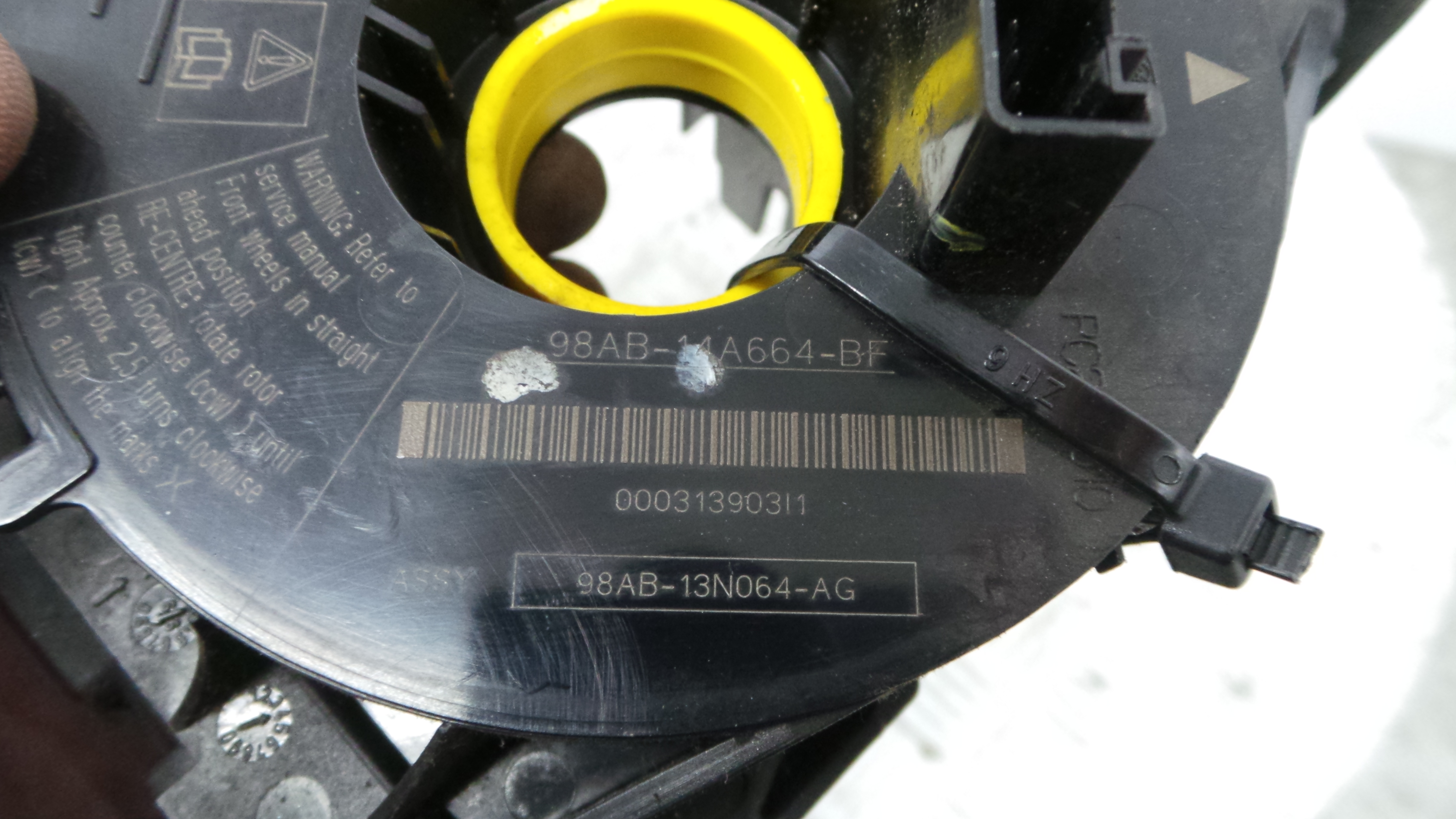 Fita de Airbags 98AB-14A664-BF - FORD FOCUS I (DAW, DBW)-37045700