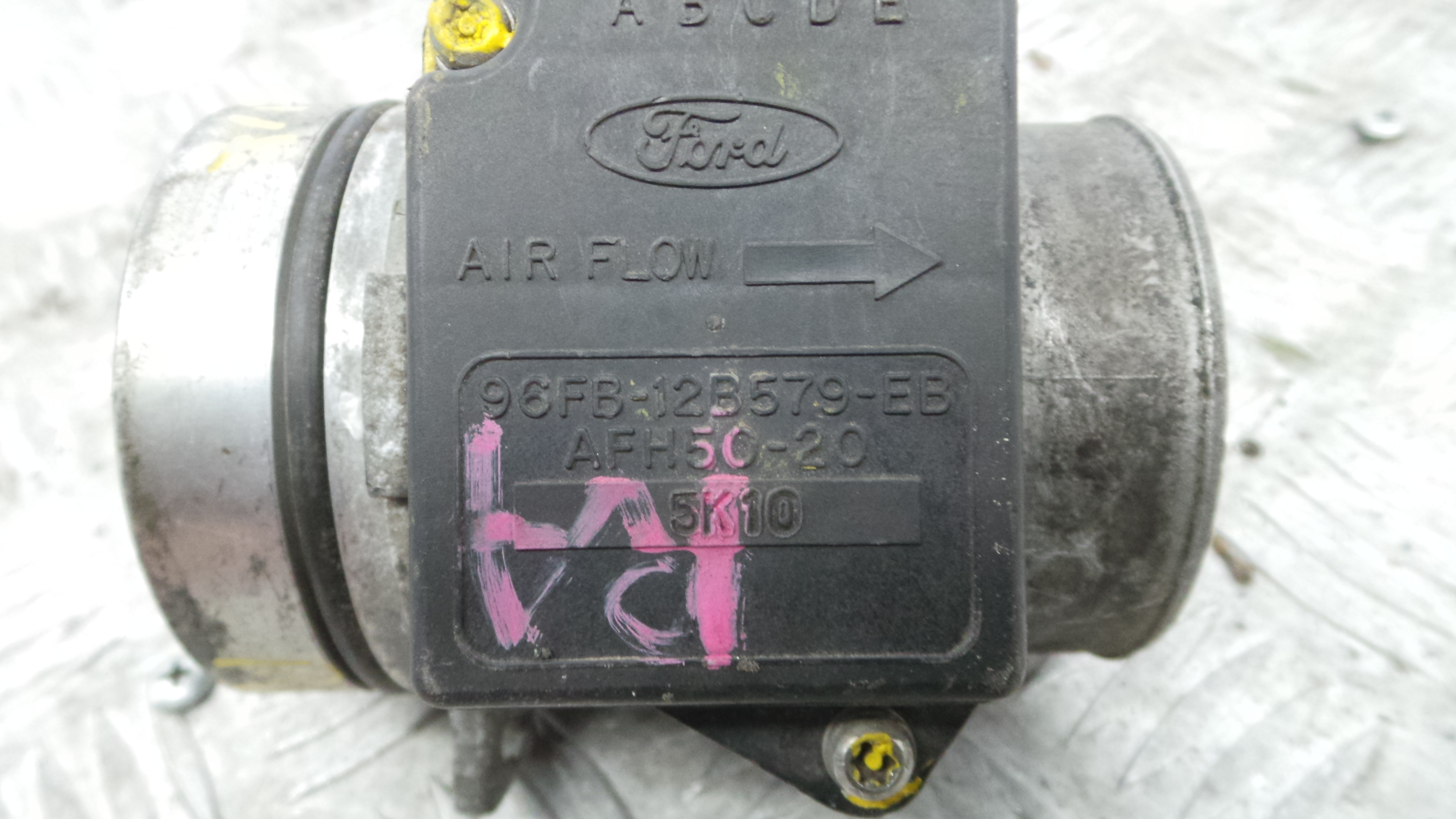 Medidor De Massa De Ar 96FB-12B579-EB - FORD PUMA (EC_)-37047287