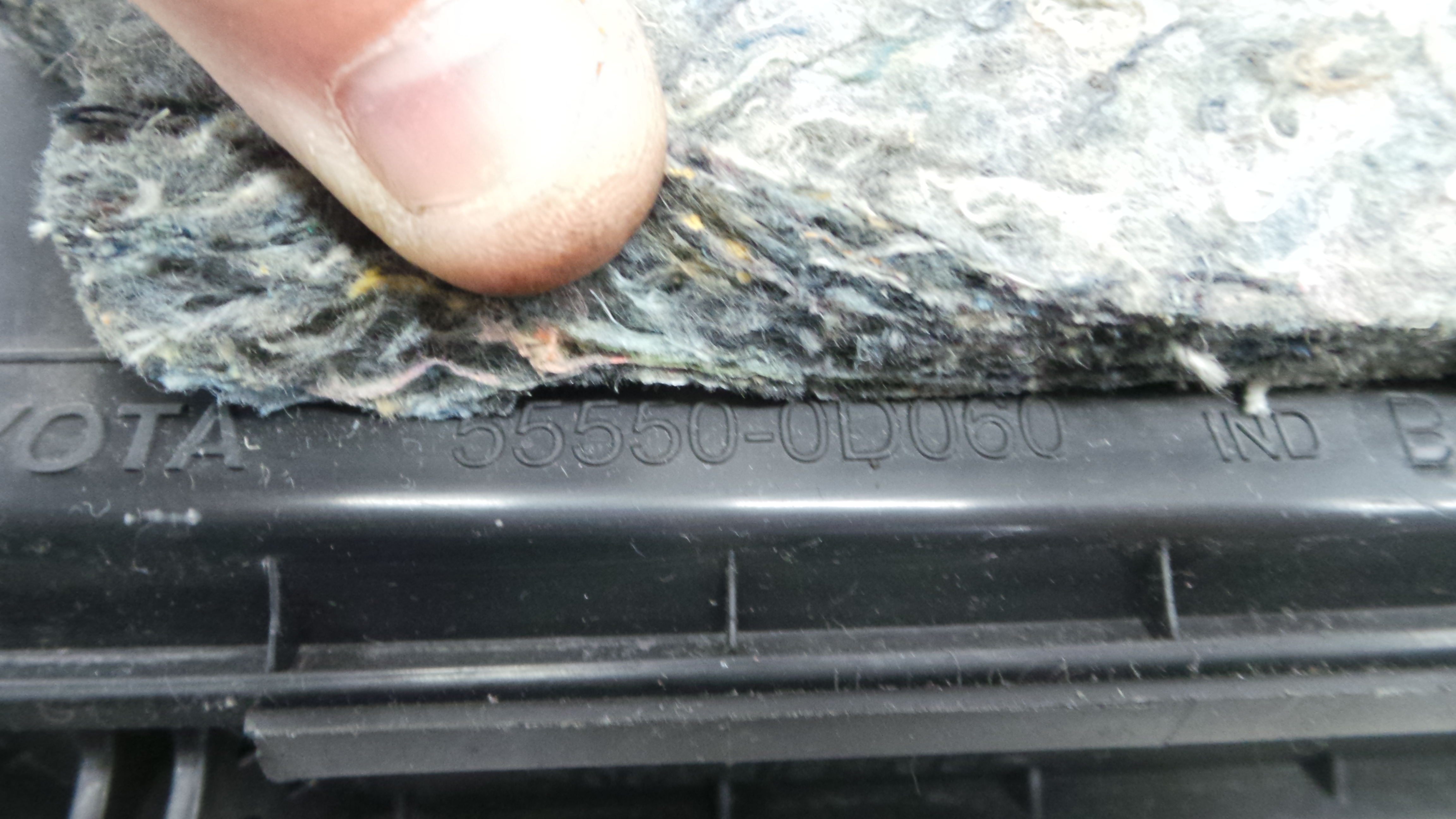 Porta Luvas  55550-0D060 - TOYOTA YARIS (_P9_), YARIS/VITZ (_P9_)-37047373