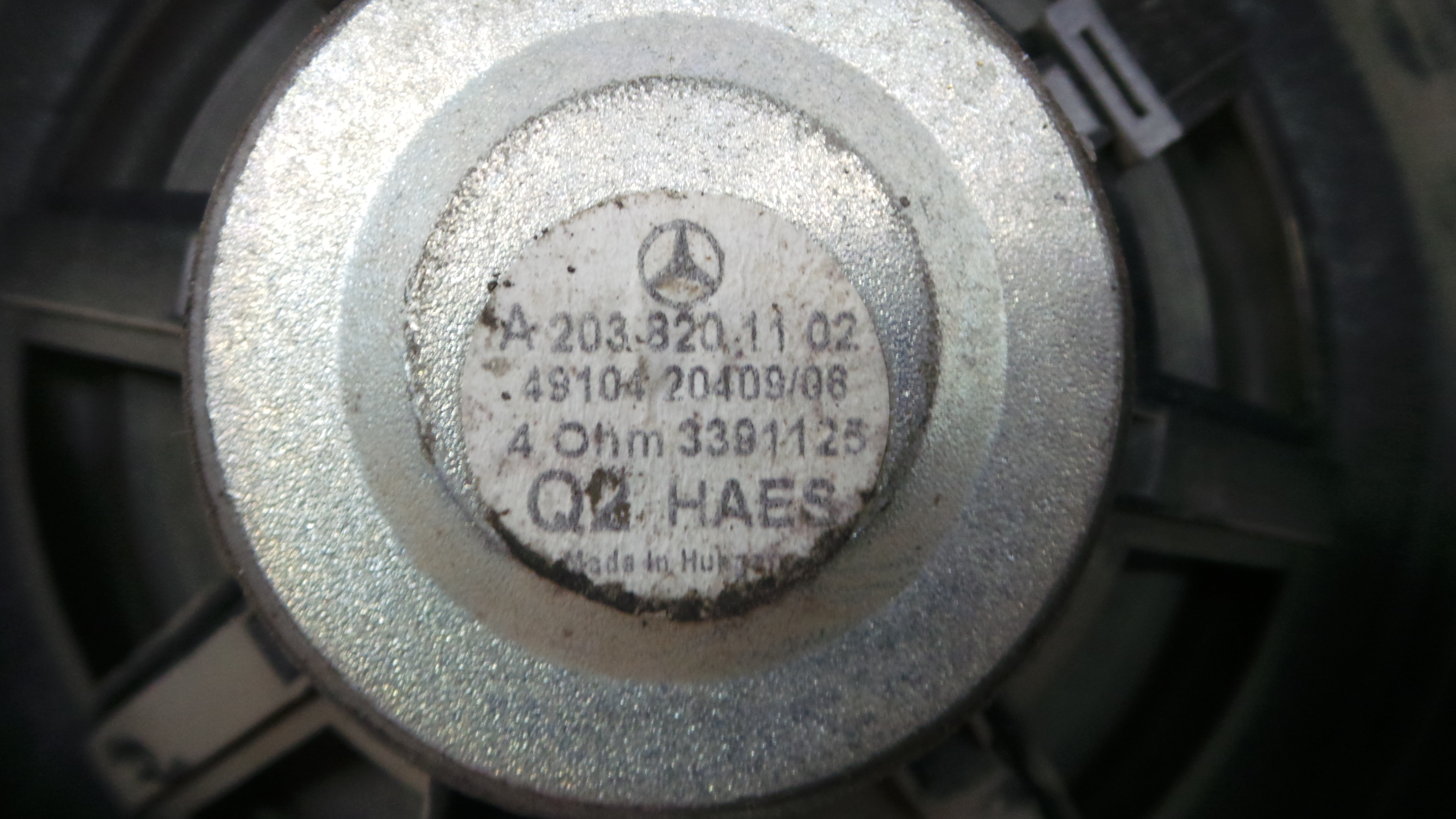 Colunas de Som  A2038201102 - MERCEDES-BENZ C-CLASS (W203)-37047411