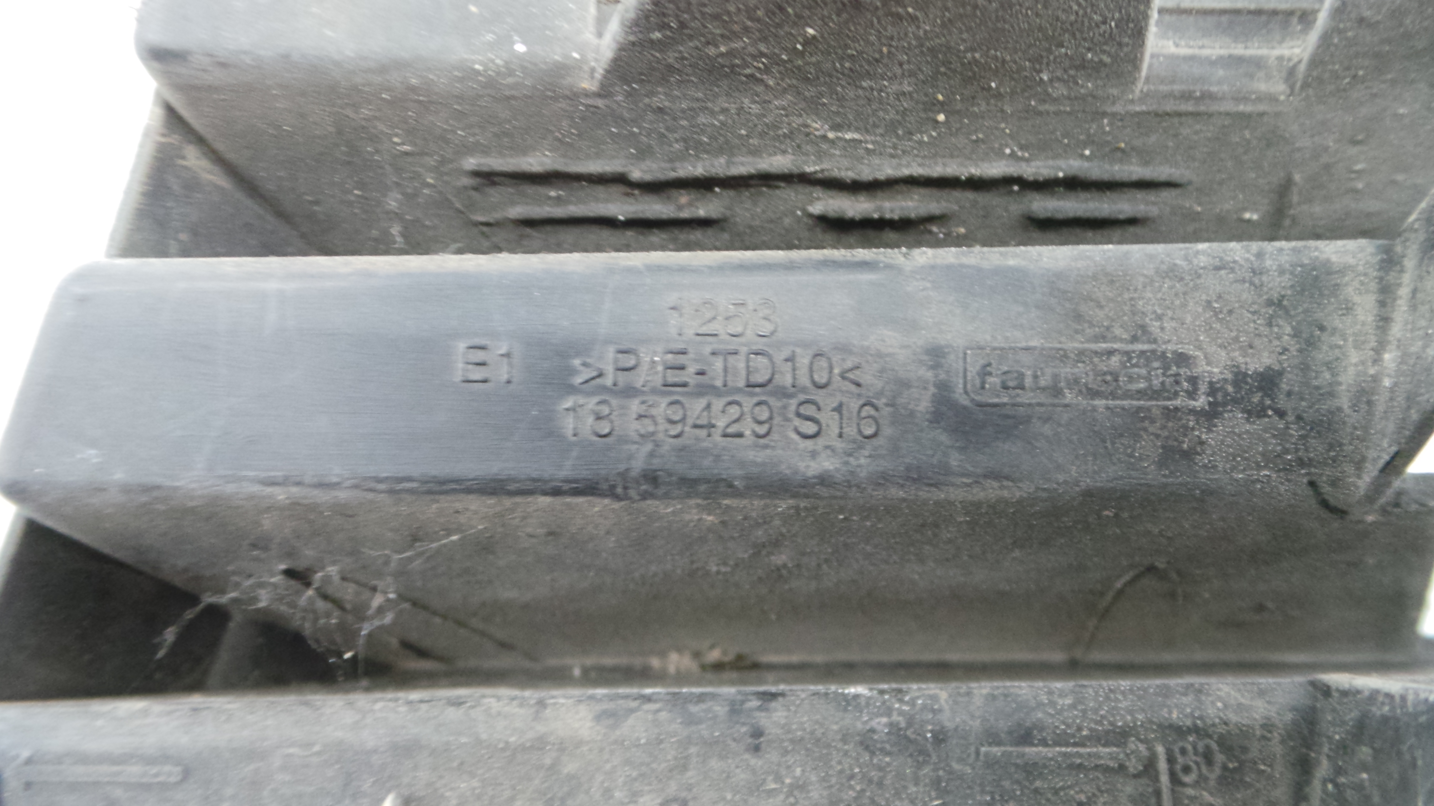 Grelha do Pára-Choques Central 1859429 - RENAULT CLIO III (BR0/1, CR0/1)-37049732