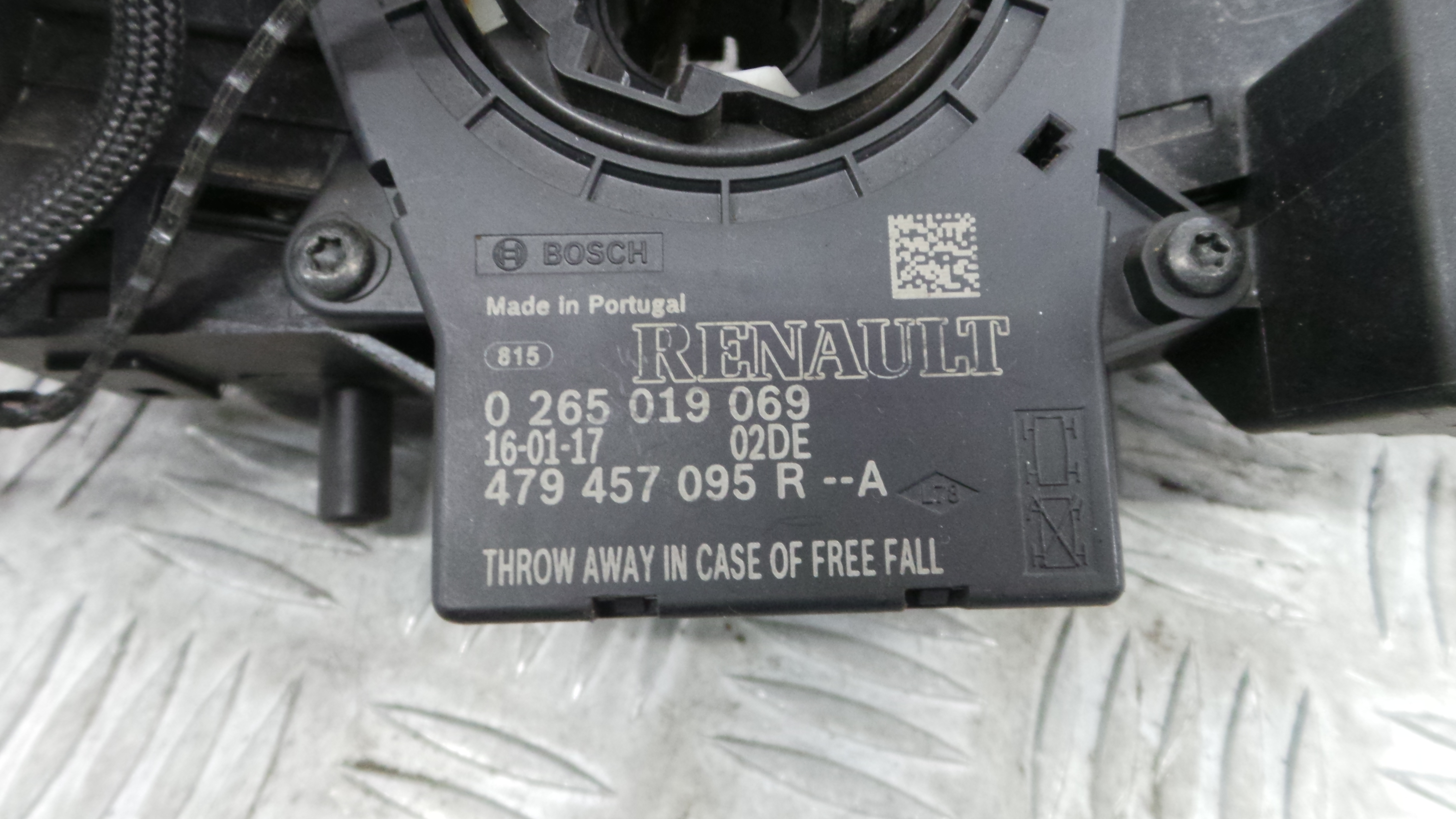 Fita de Airbags 479457095RA - RENAULT TWINGO III (BCM_, BCA_)-37051321