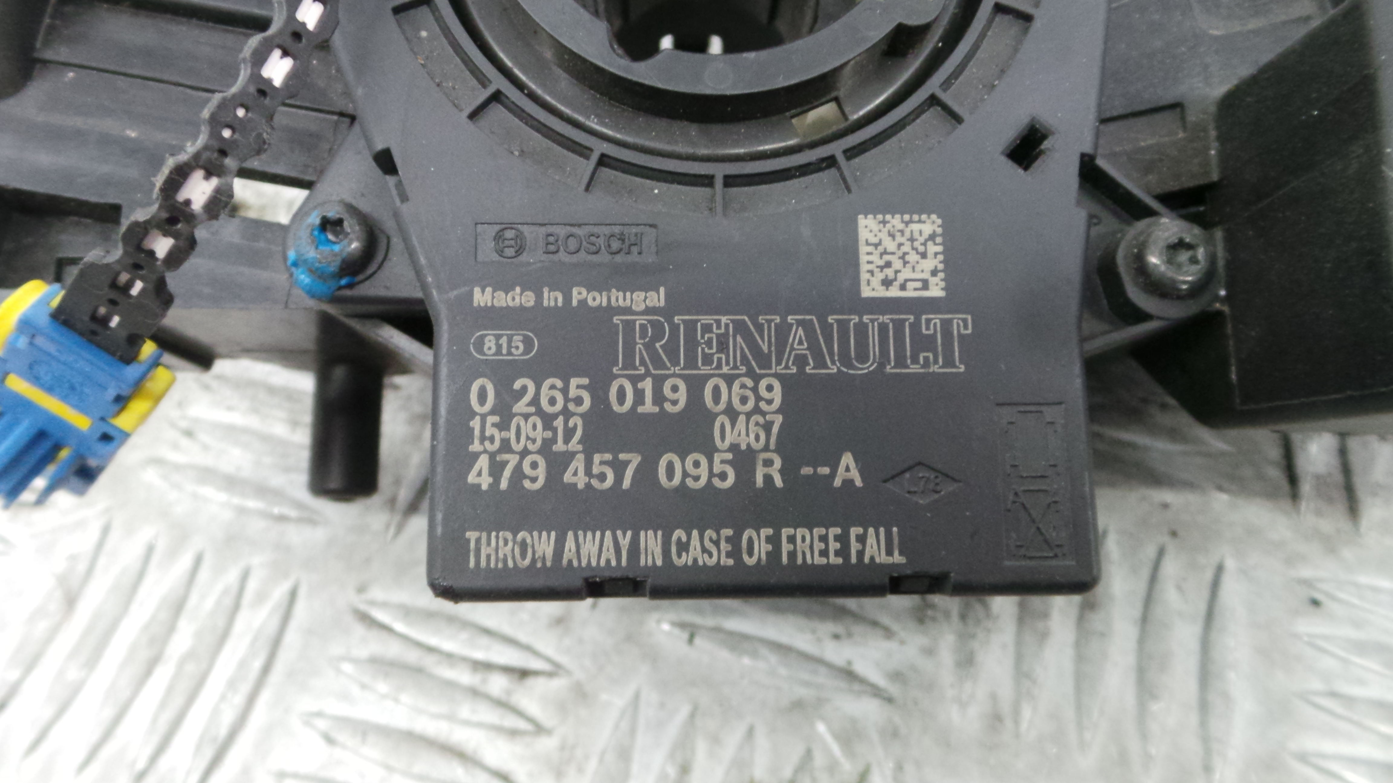 Fita de Airbags 479457095RA - RENAULT CLIO IV (BH_)-37051508