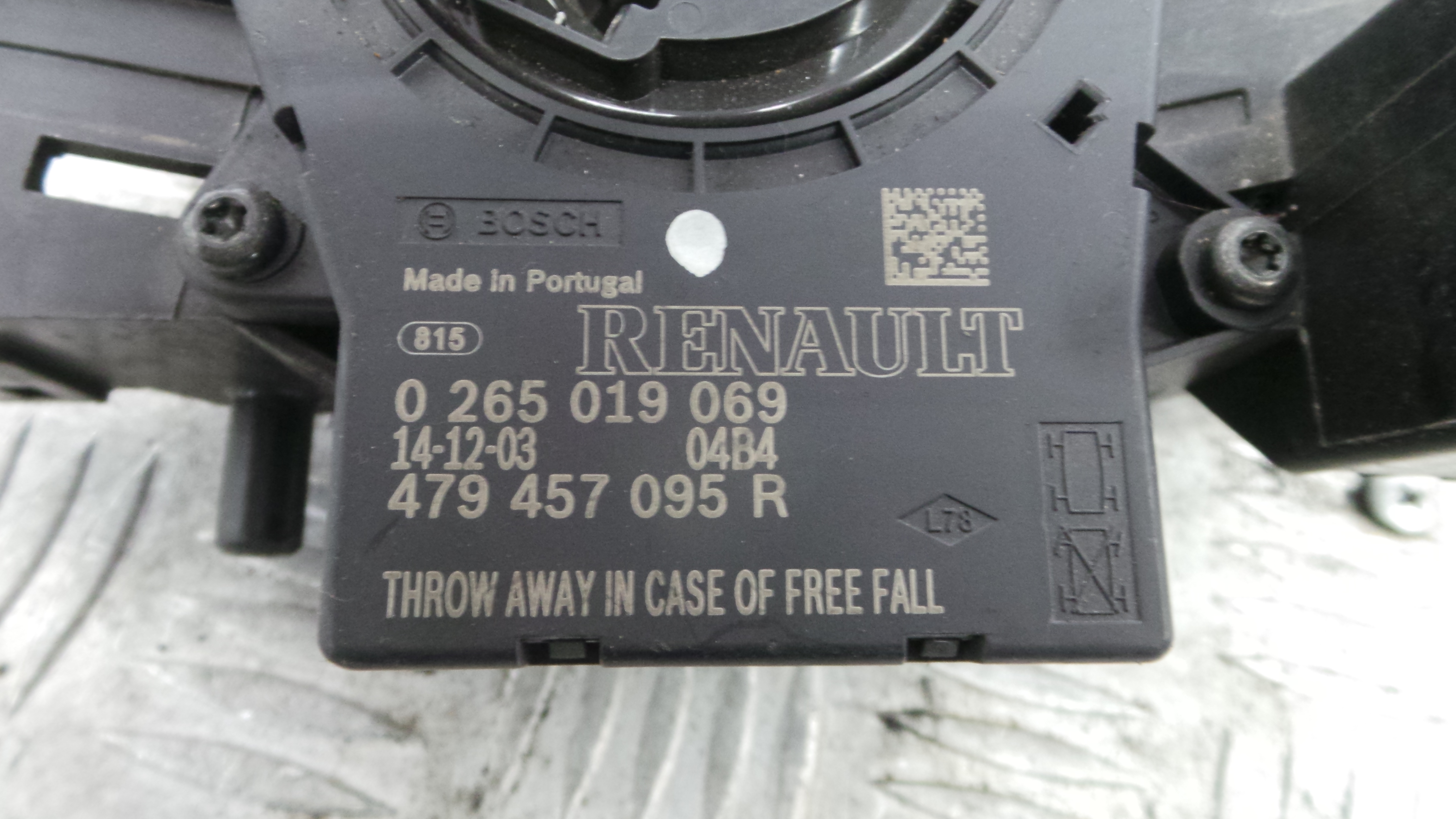 Fita de Airbags 479457095R - RENAULT CLIO IV (BH_)-37051718