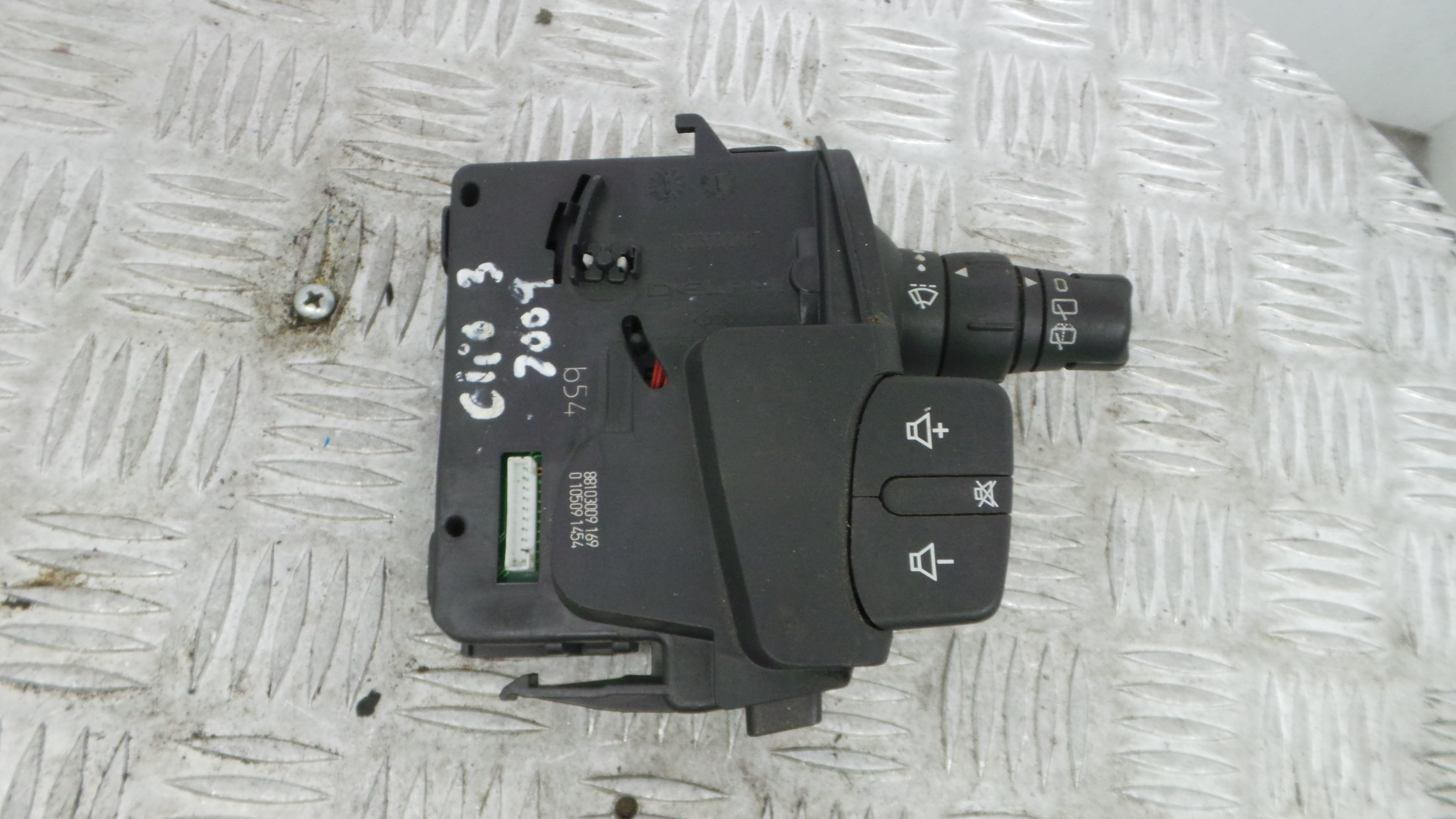 Comando de Limpa Para Brisas 88103009 - RENAULT CLIO III (BR0/1, CR0/1)-37052115