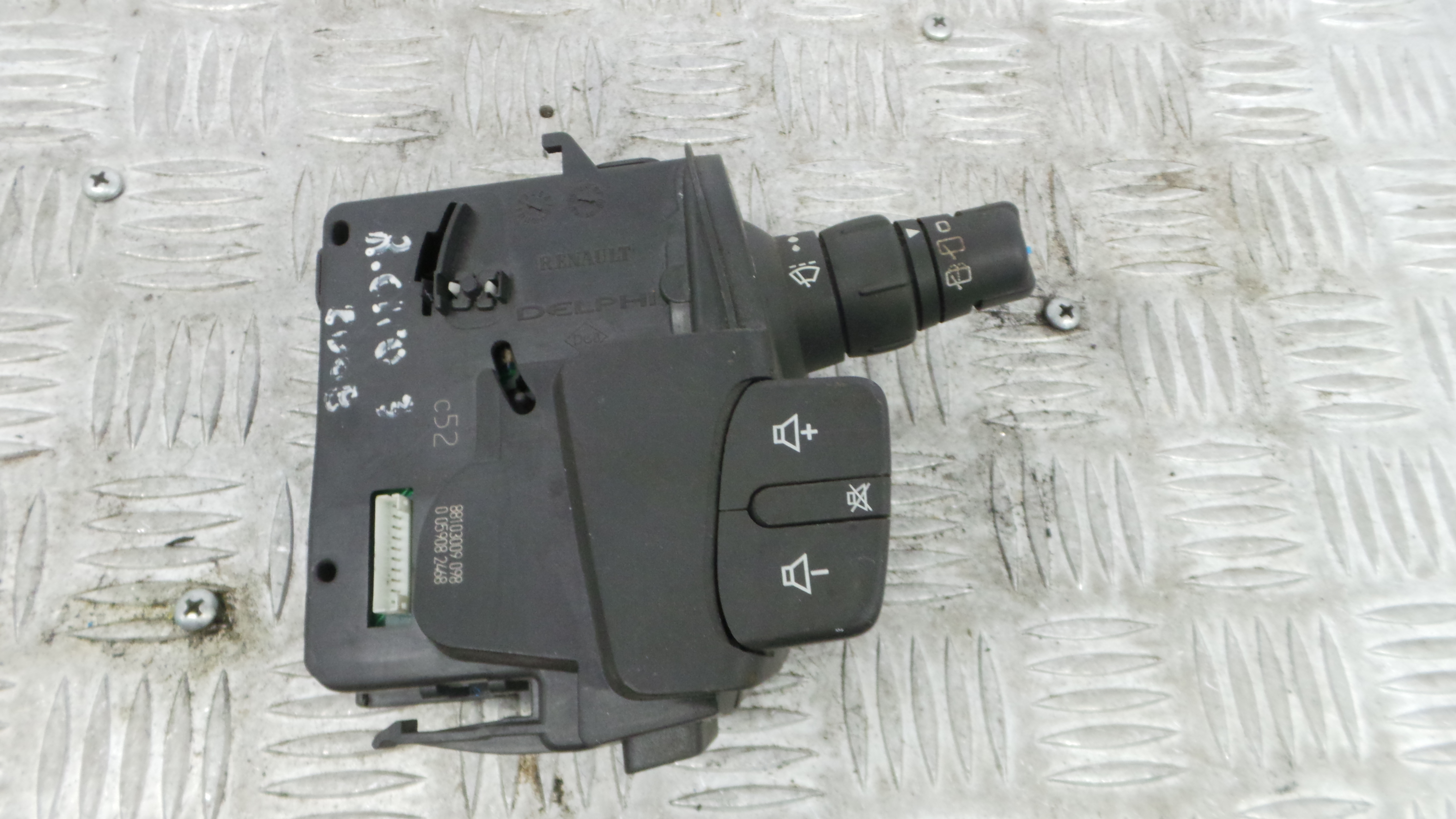 Comando de Limpa Para Brisas 88103009 - RENAULT CLIO III (BR0/1, CR0/1)-37052127