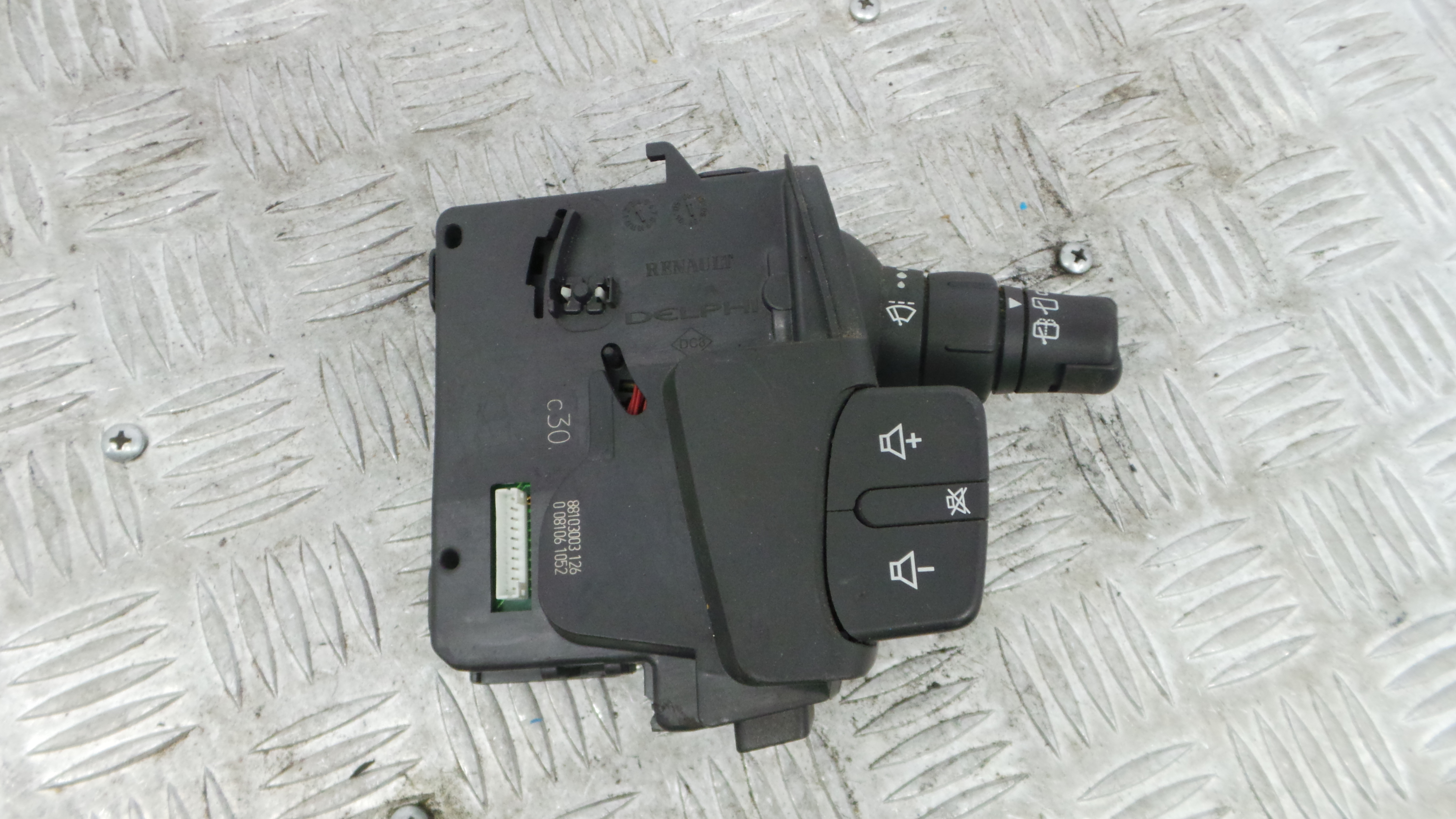 Comando de Limpa Para Brisas 88103003 - RENAULT CLIO III (BR0/1, CR0/1)-37053907