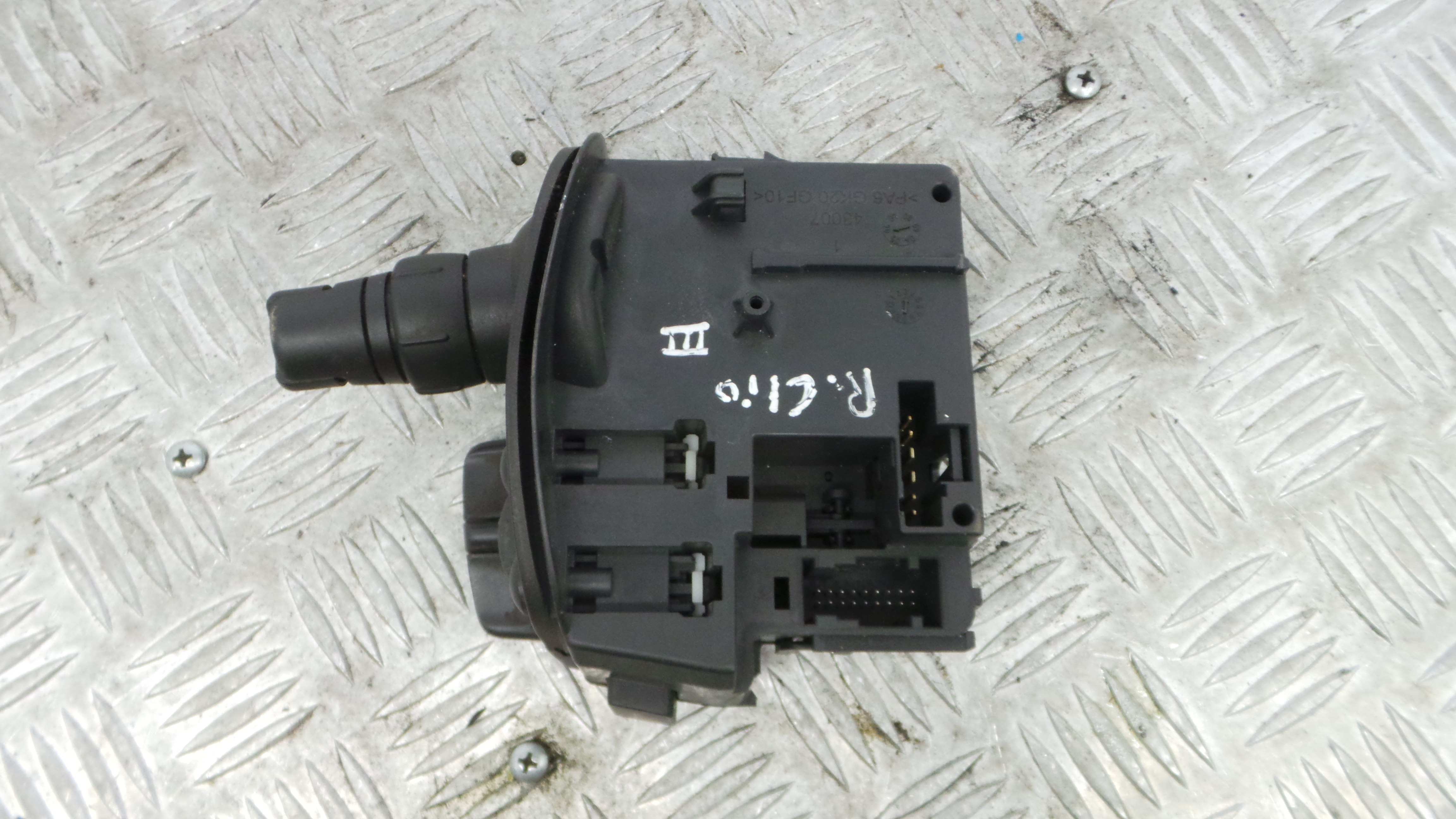 Comando de Limpa Para Brisas 88103003 - RENAULT CLIO III (BR0/1, CR0/1)-37053907