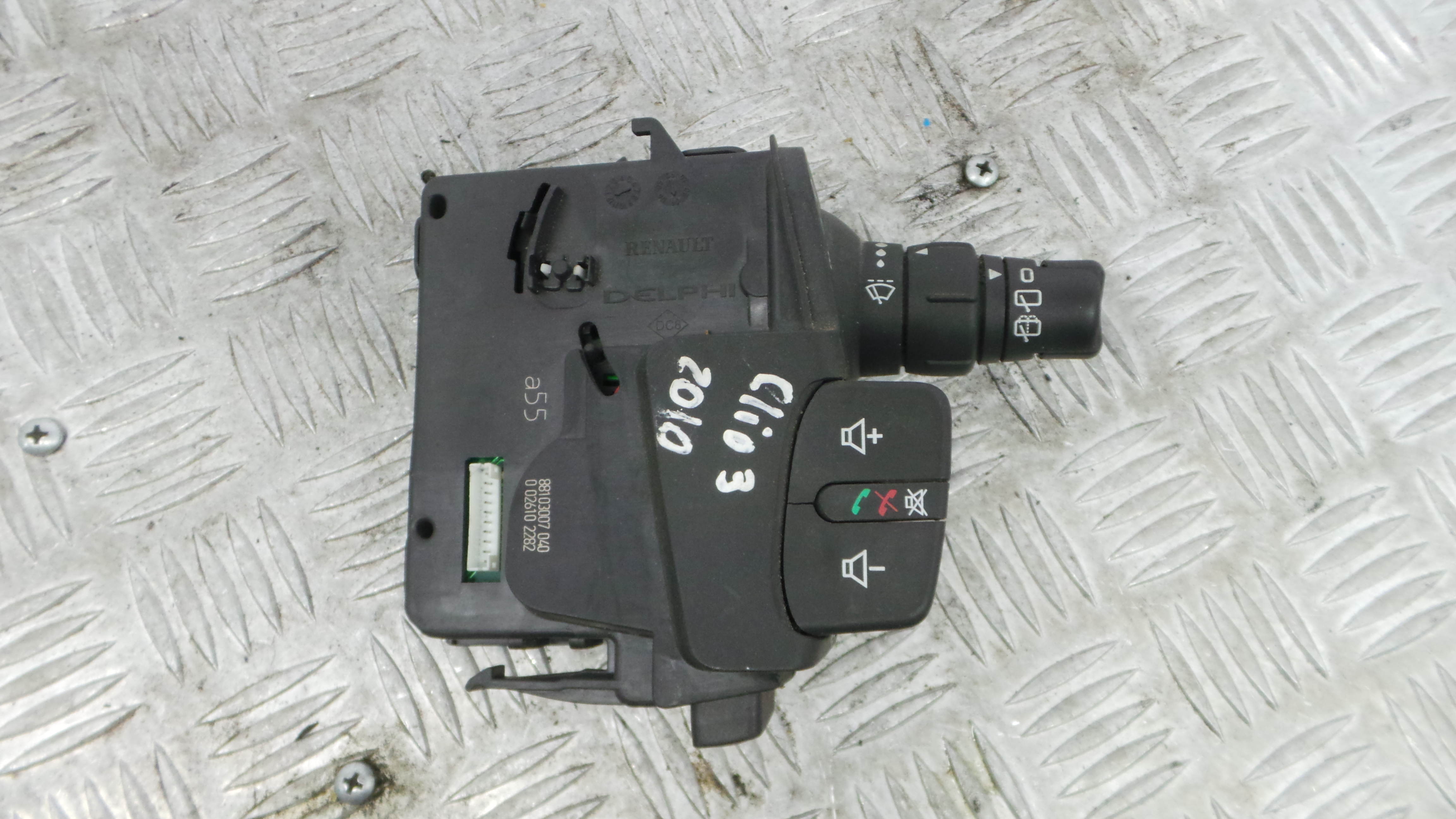 Comando de Limpa Para Brisas 88103007 - RENAULT CLIO III (BR0/1, CR0/1)-37053911