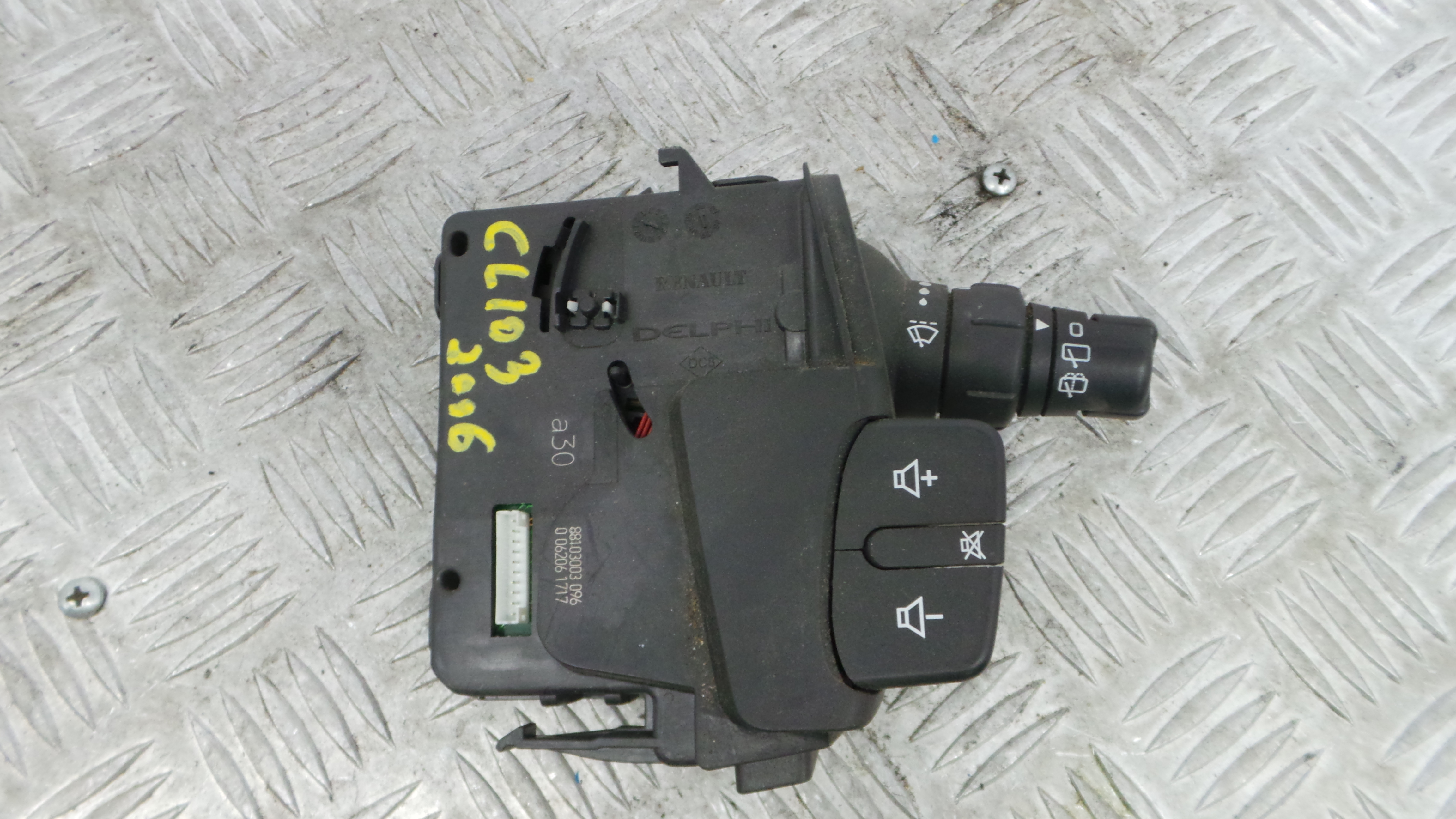 Comando de Limpa Para Brisas 88103003 - RENAULT CLIO III (BR0/1, CR0/1)-37053915