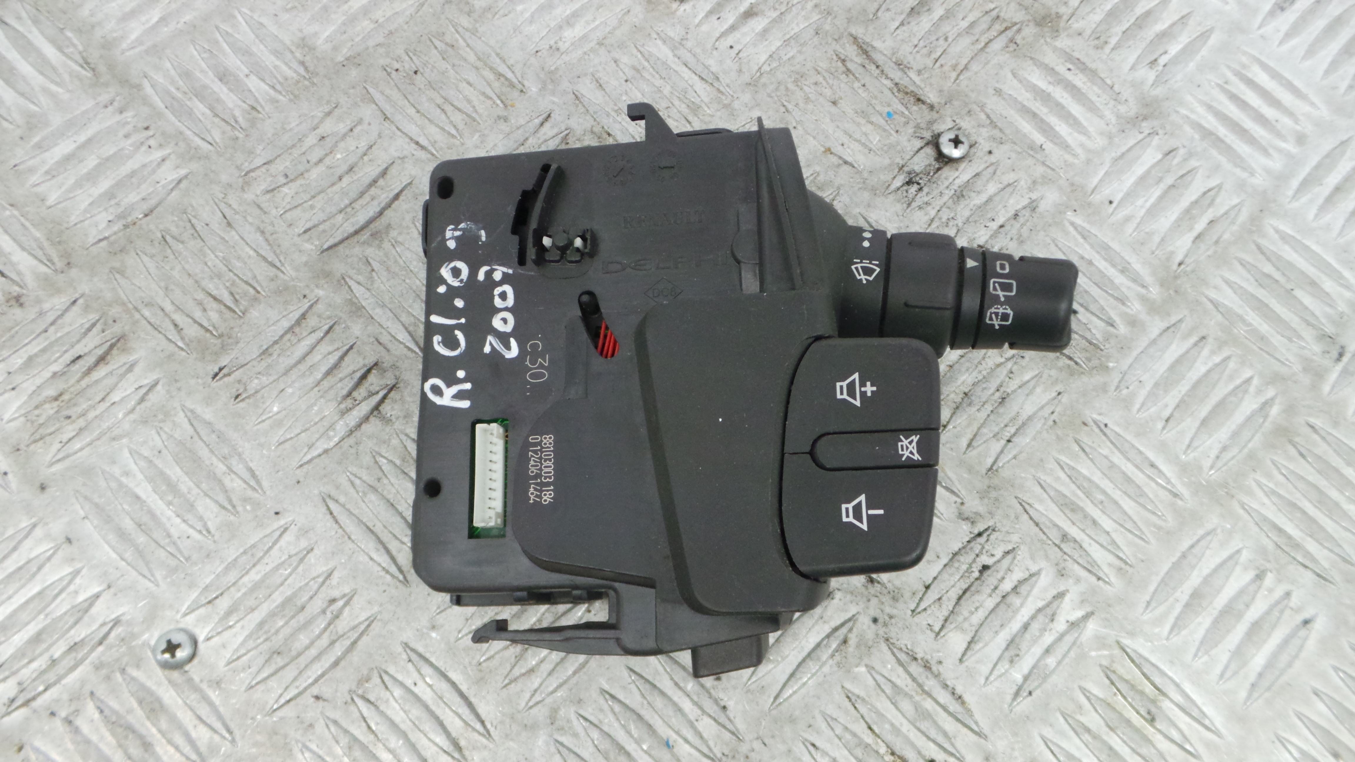 Comando de Limpa Para Brisas 88103003 - RENAULT CLIO III (BR0/1, CR0/1)-37053919