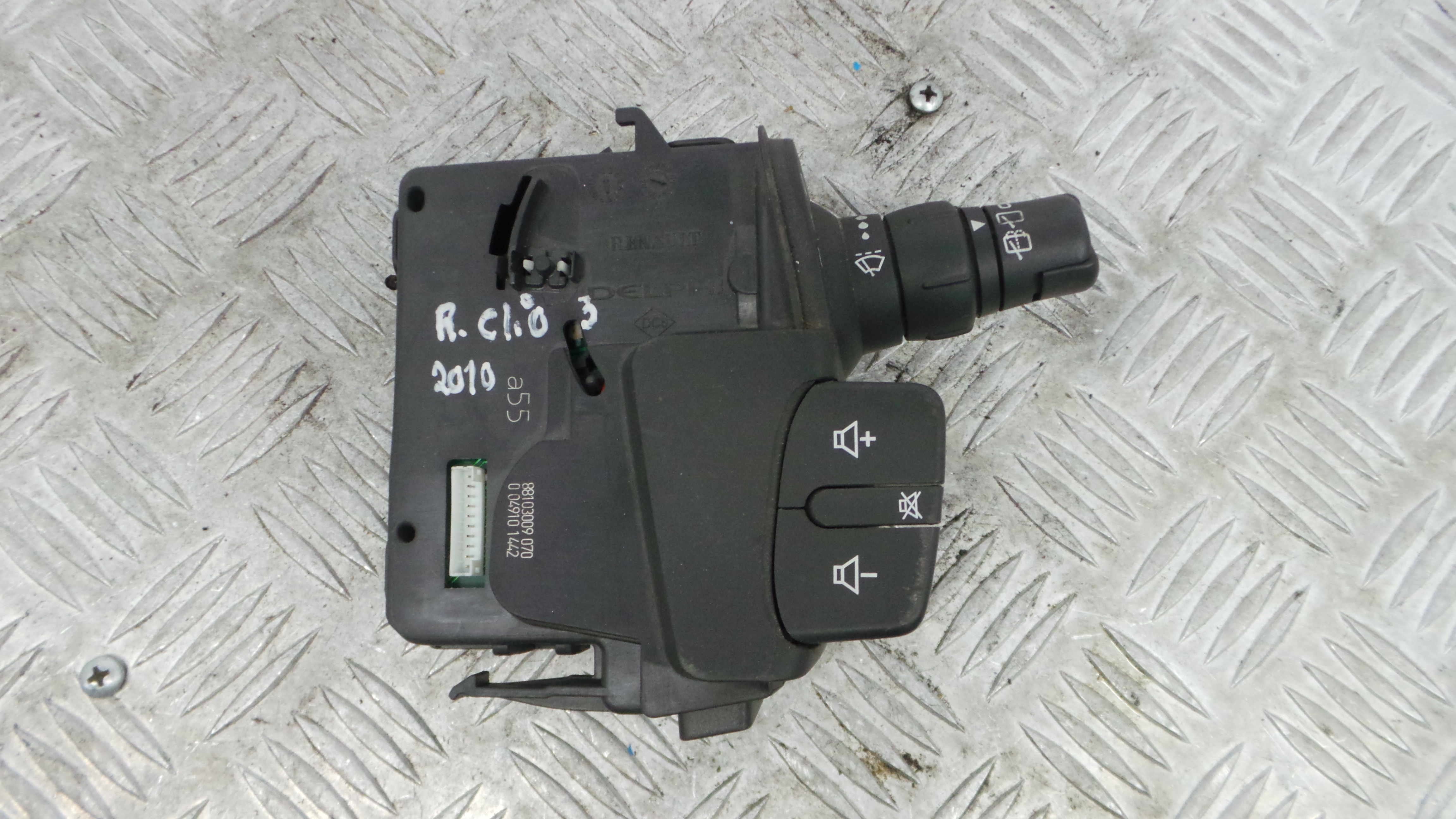 Comando de Limpa Para Brisas 88103009 - RENAULT CLIO III (BR0/1, CR0/1)-37053923