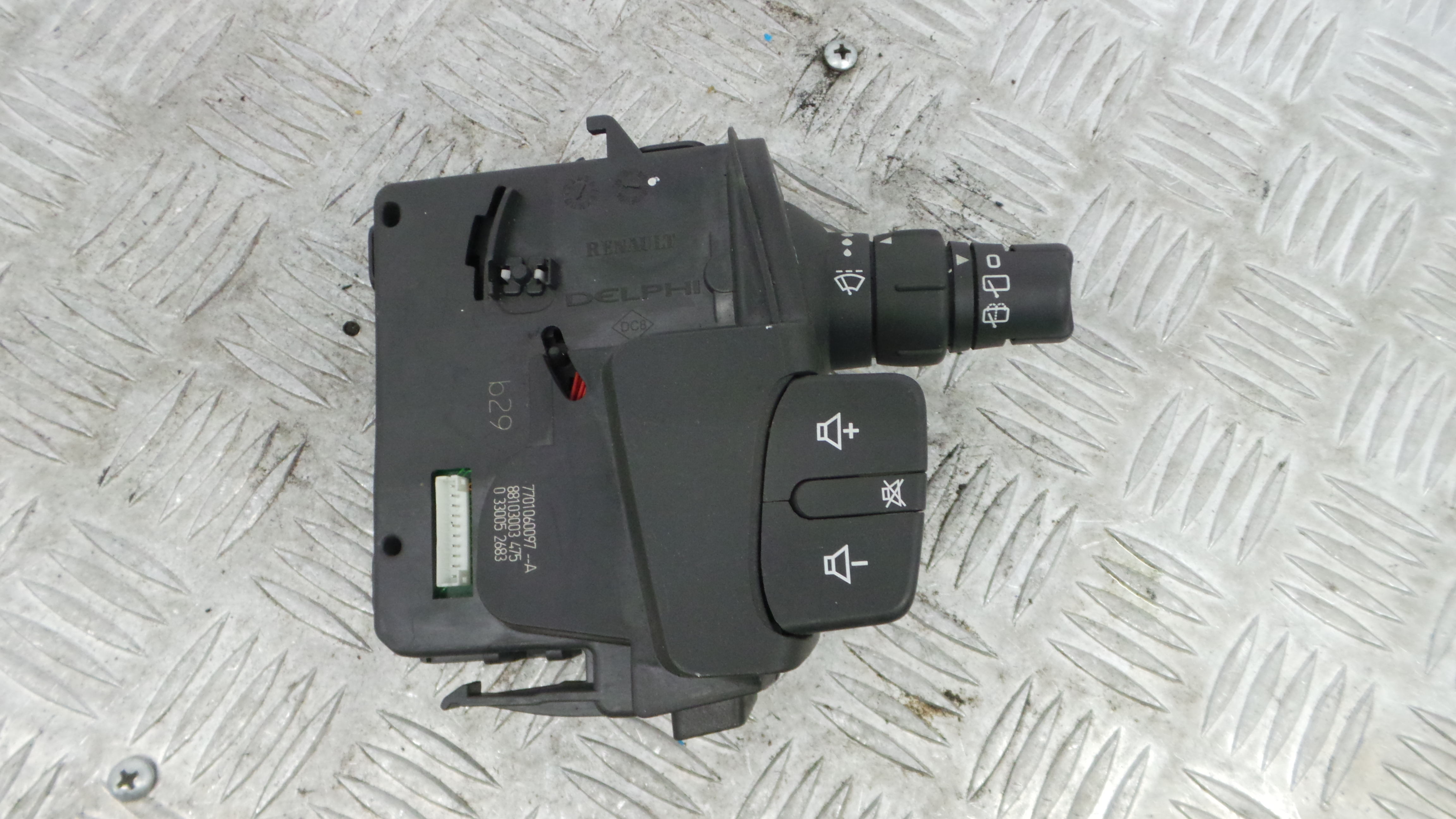 Comando de Limpa Para Brisas 7701060097A - RENAULT CLIO III (BR0/1, CR0/1)-37053992