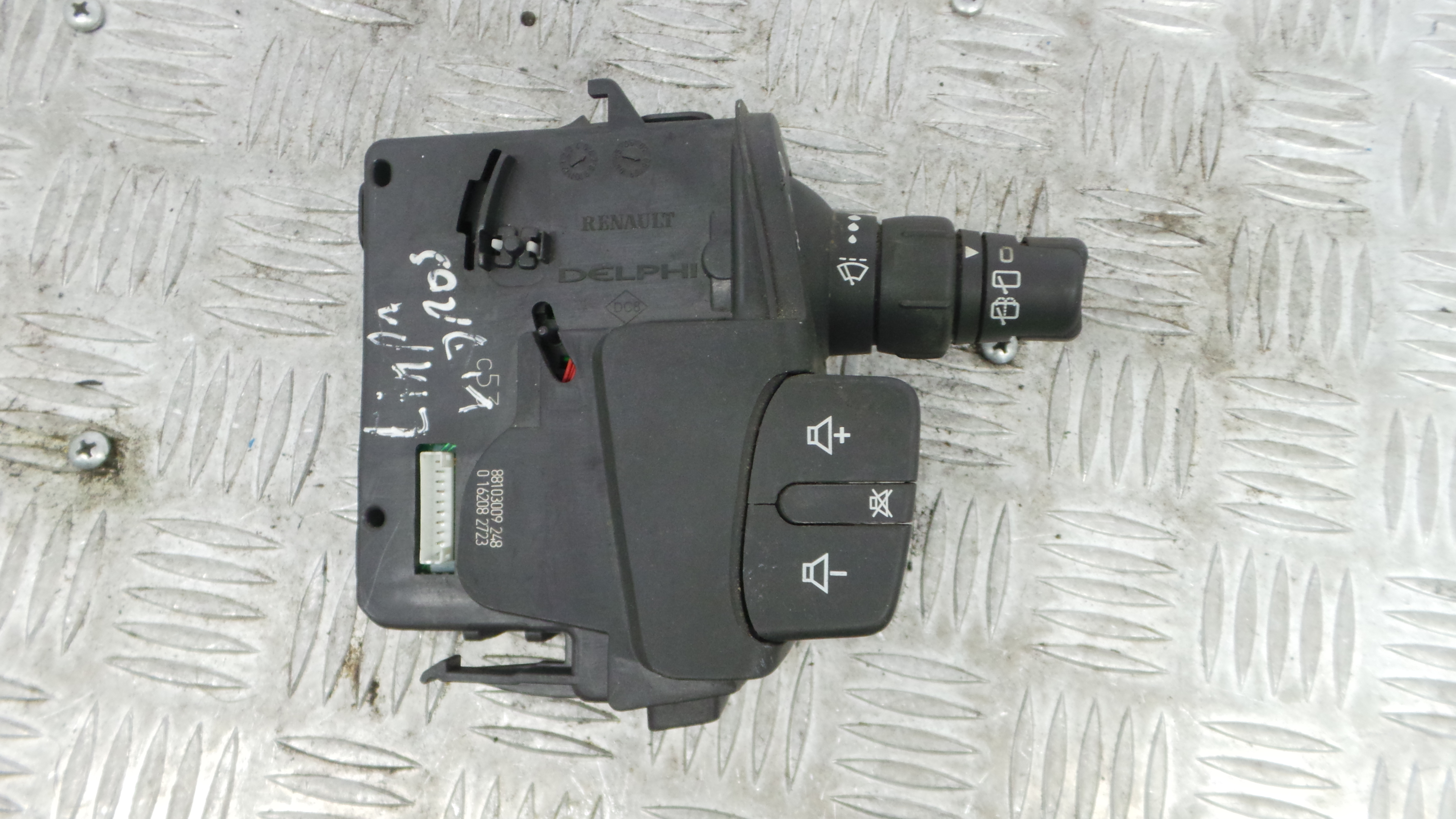 Comando de Limpa Para Brisas 88103009 - RENAULT CLIO III (BR0/1, CR0/1)-37054016