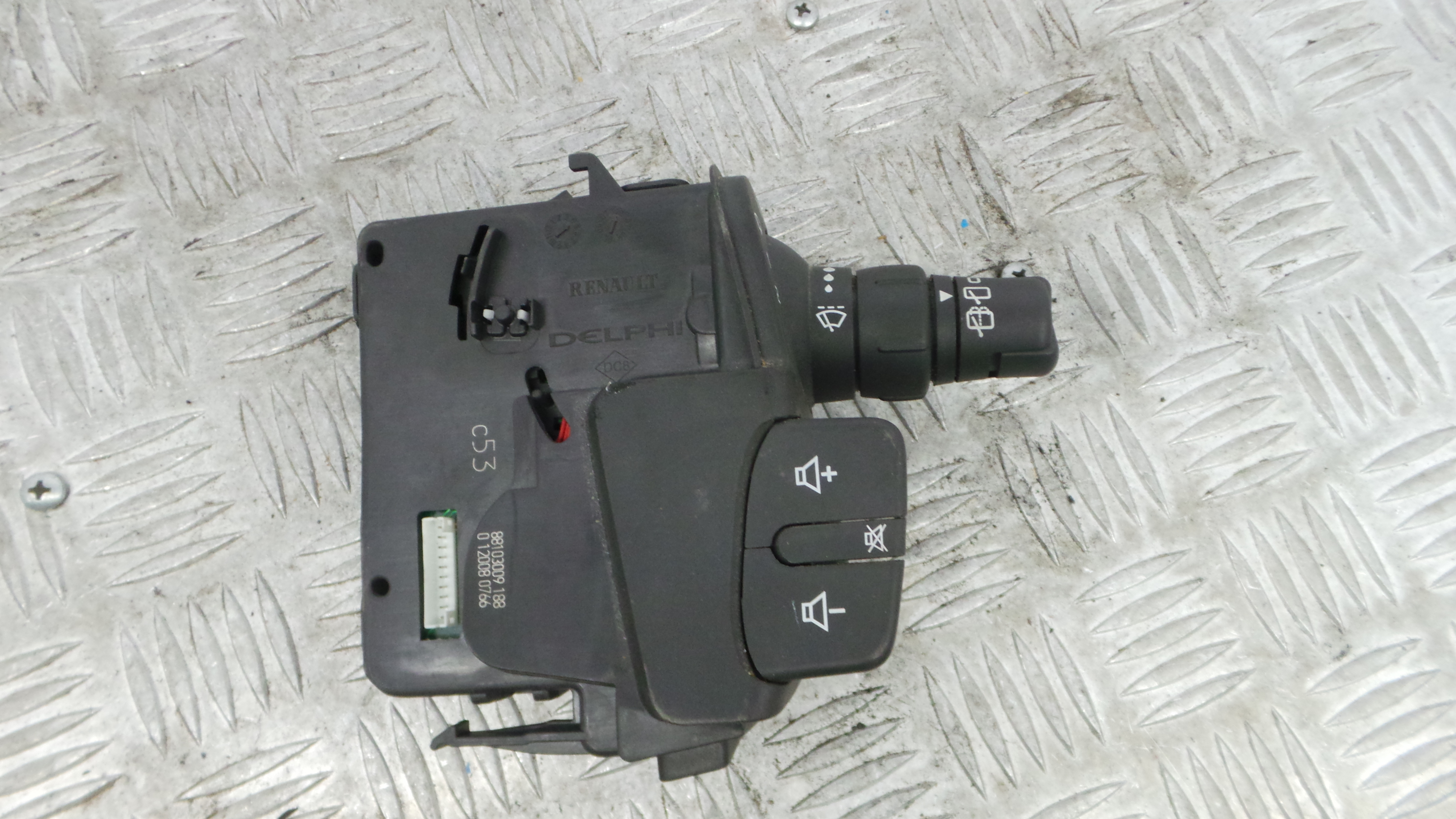 Comando de Limpa Para Brisas 88103009 - RENAULT CLIO III (BR0/1, CR0/1)-37054044