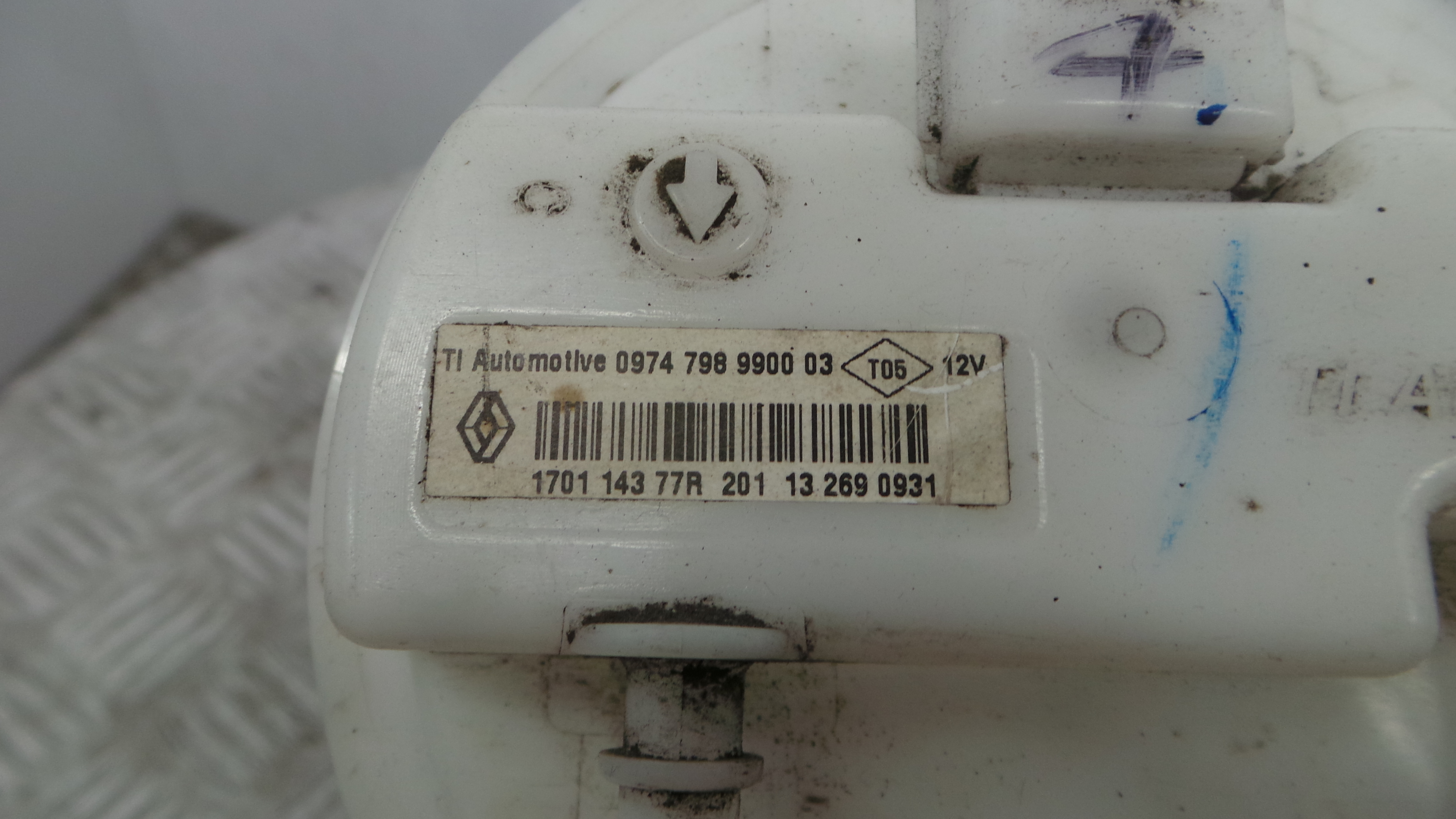 Boia do Combustível 170114377R - RENAULT CLIO IV (BH_)-37057148