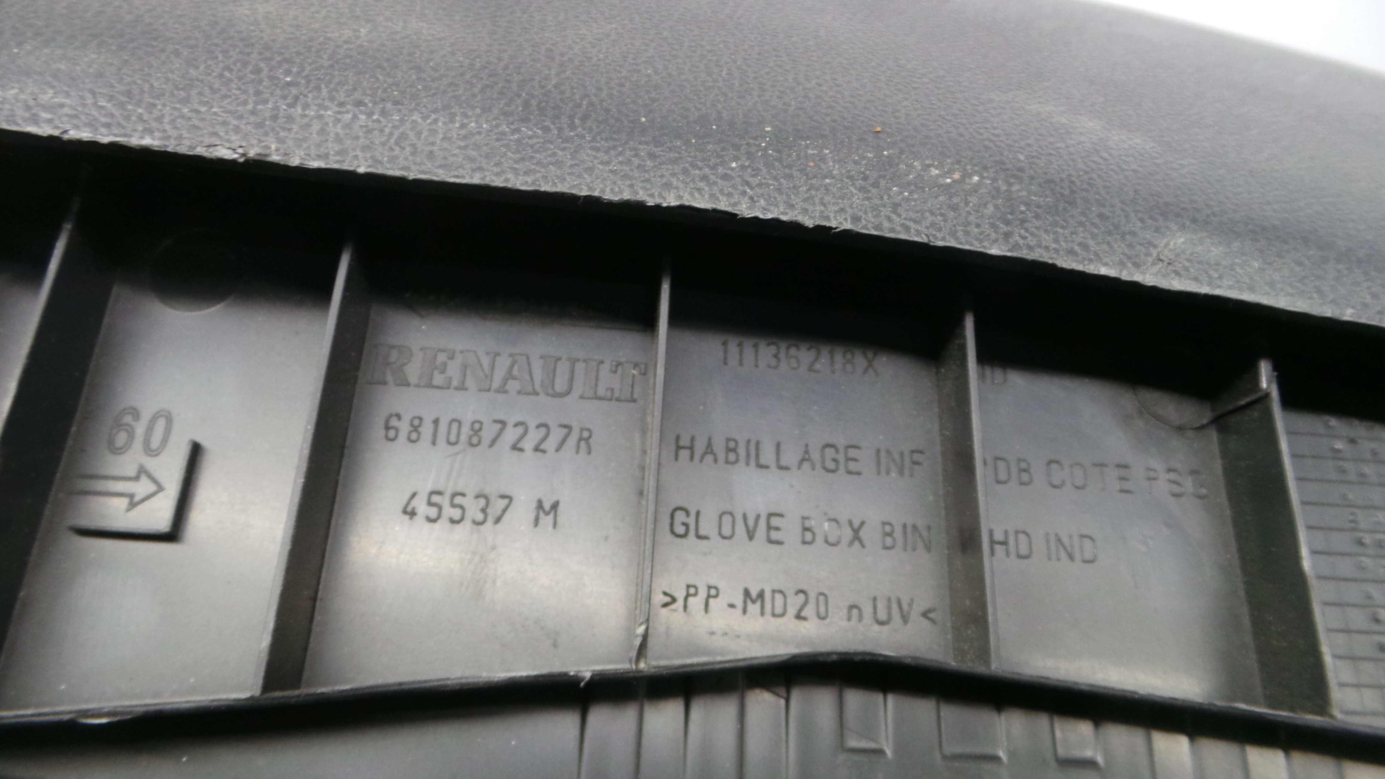Porta Luvas  681087227R - RENAULT CLIO IV (BH_)-37057461