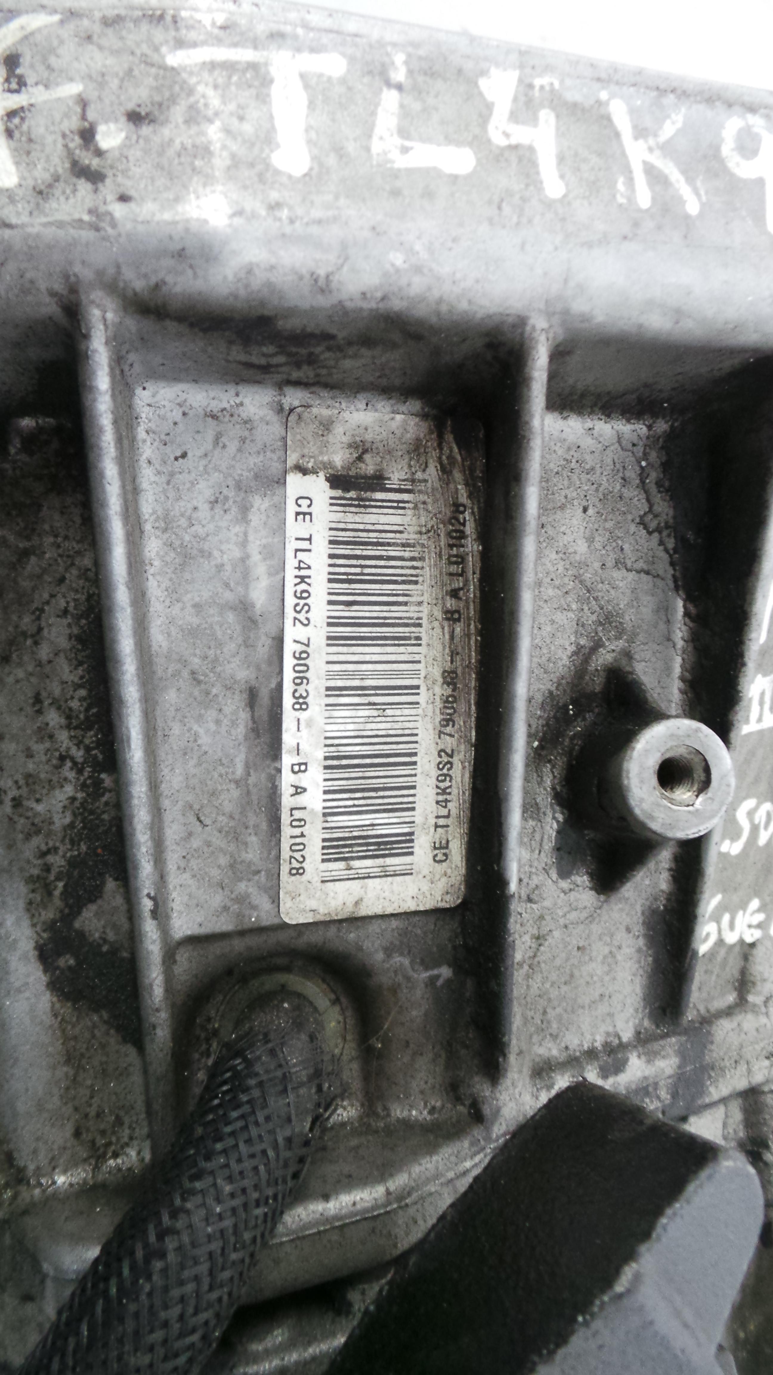 Caixa Velocidades Manual TL4K9S2 - RENAULT MEGANE III Hatchback (BZ0/1_, B3_)-37068638