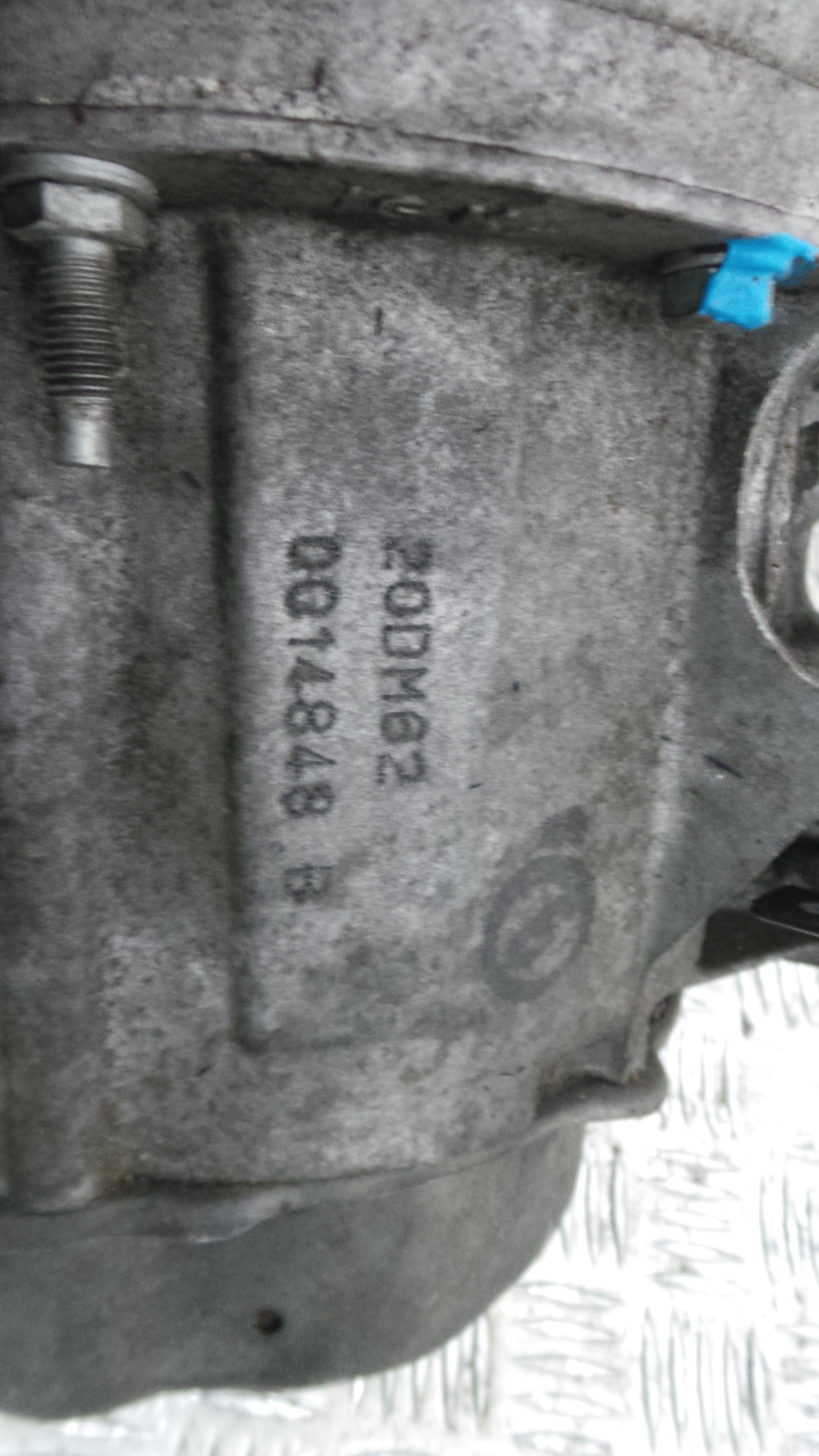 Caixa Velocidades Manual 20DM62 - PEUGEOT 307 (3A/C)-37070103