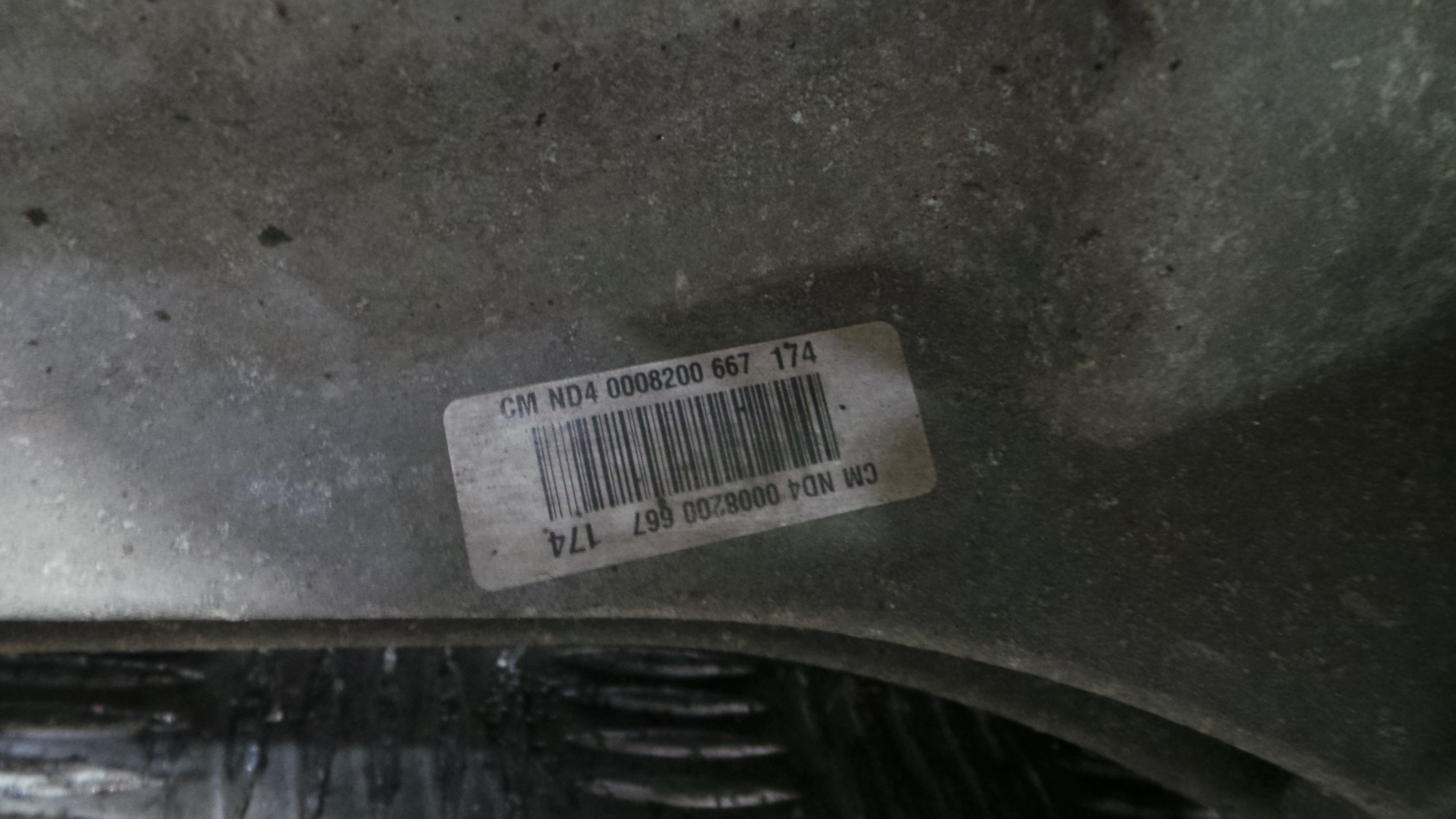 Caixa Velocidades Manual CMND40008200667174 - RENAULT MEGANE III Hatchback (BZ0/1_, B3_)-37071502