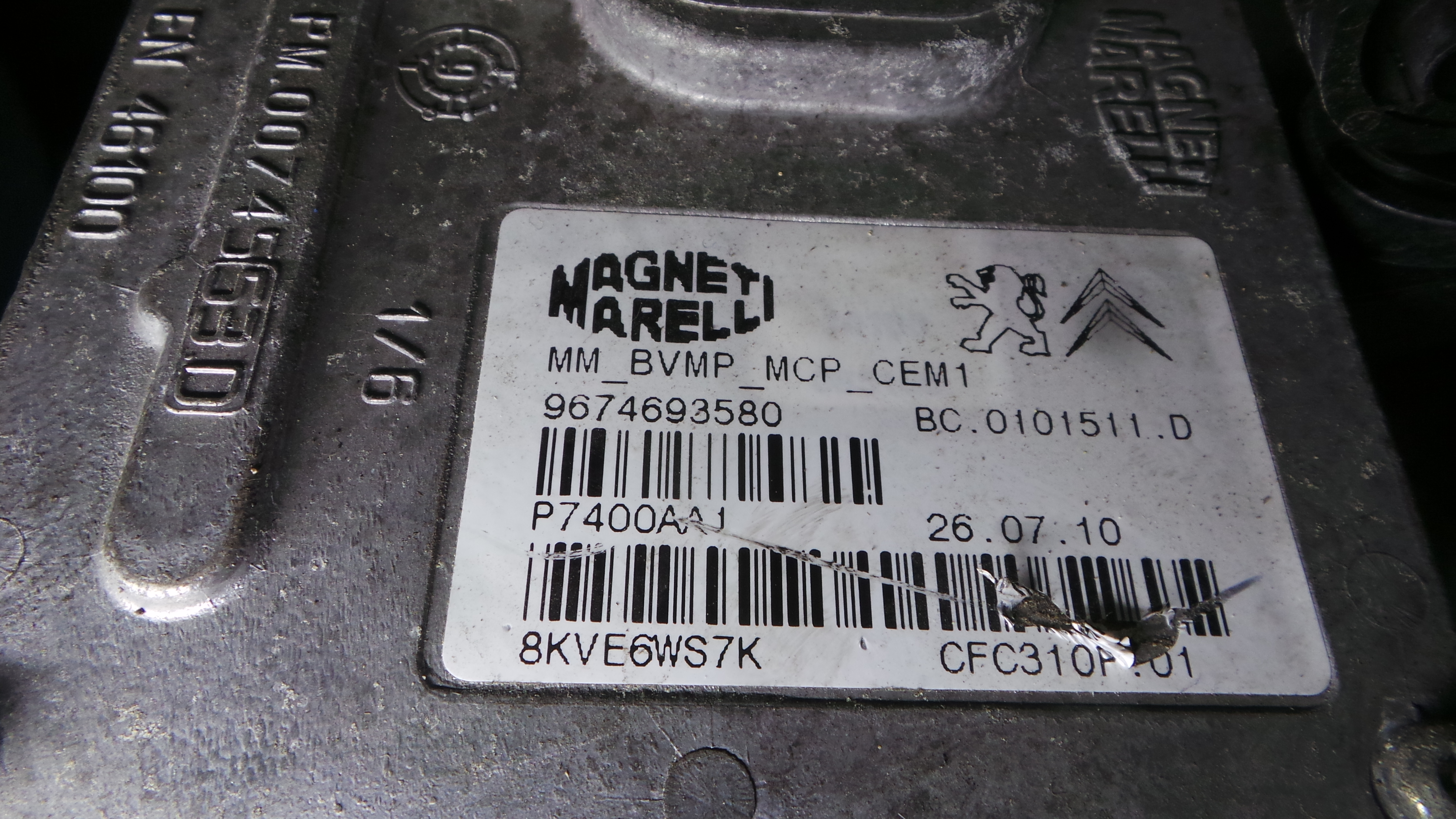 Caixa Velocidades Automática  20DS86 - CITROËN C4 PICASSO I Veículo multiuso (UD_)-37071511