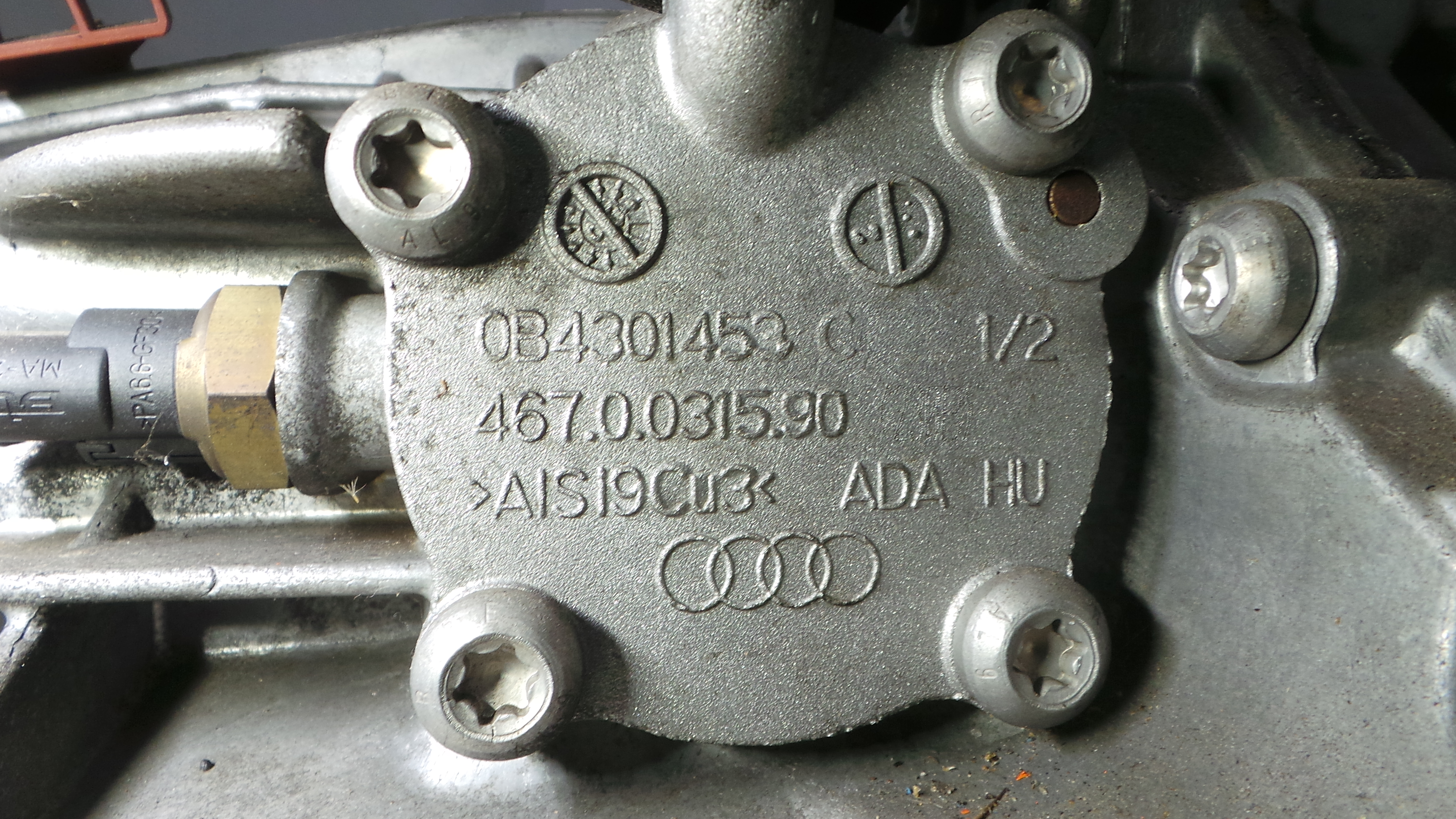 Caixa Velocidades Manual LLR - AUDI A4 B8 (8K2)-37072804