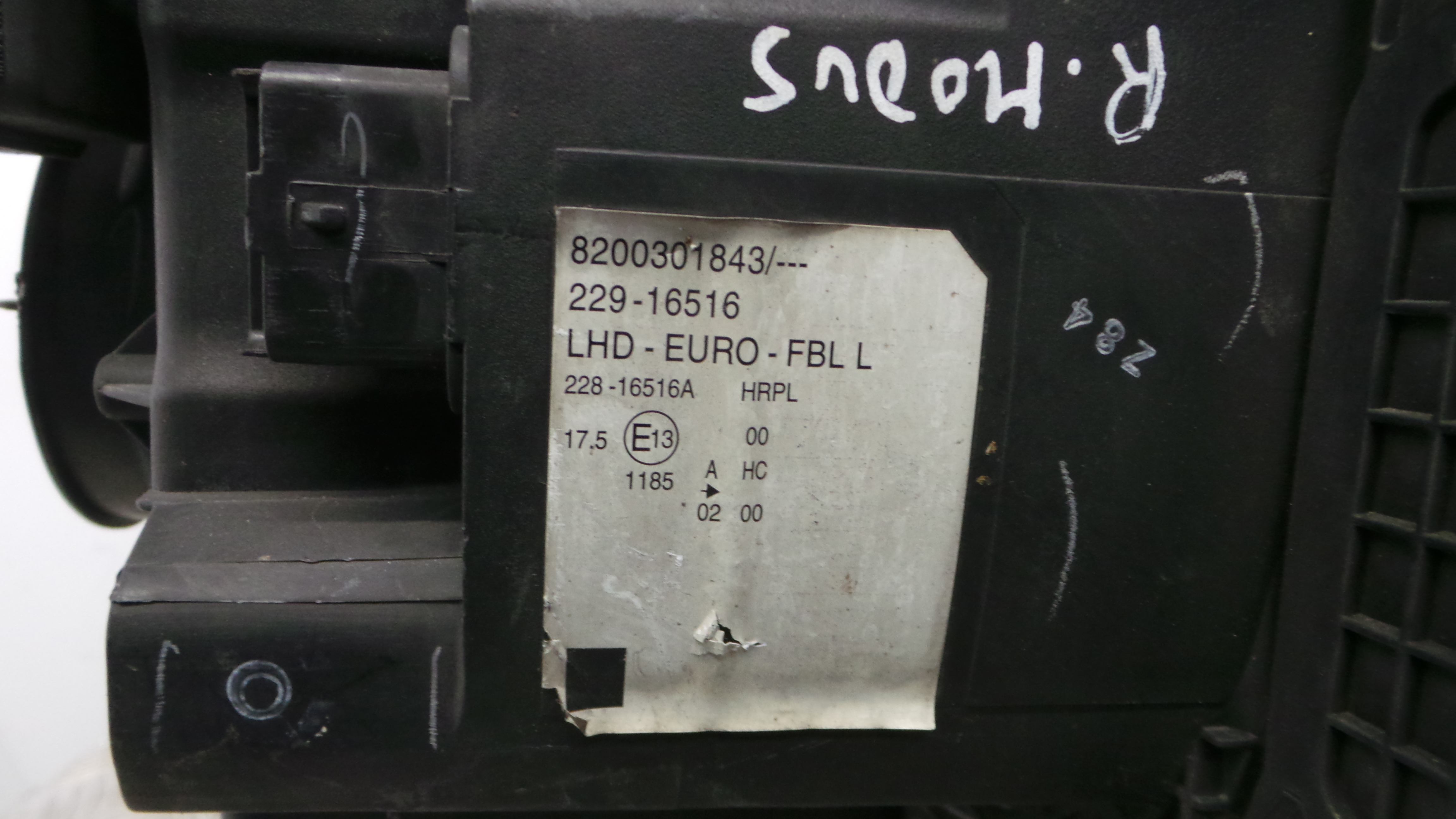 Ótica Esq 8200301843 - RENAULT MODUS / GRAND MODUS (F/JP0_)-37075474