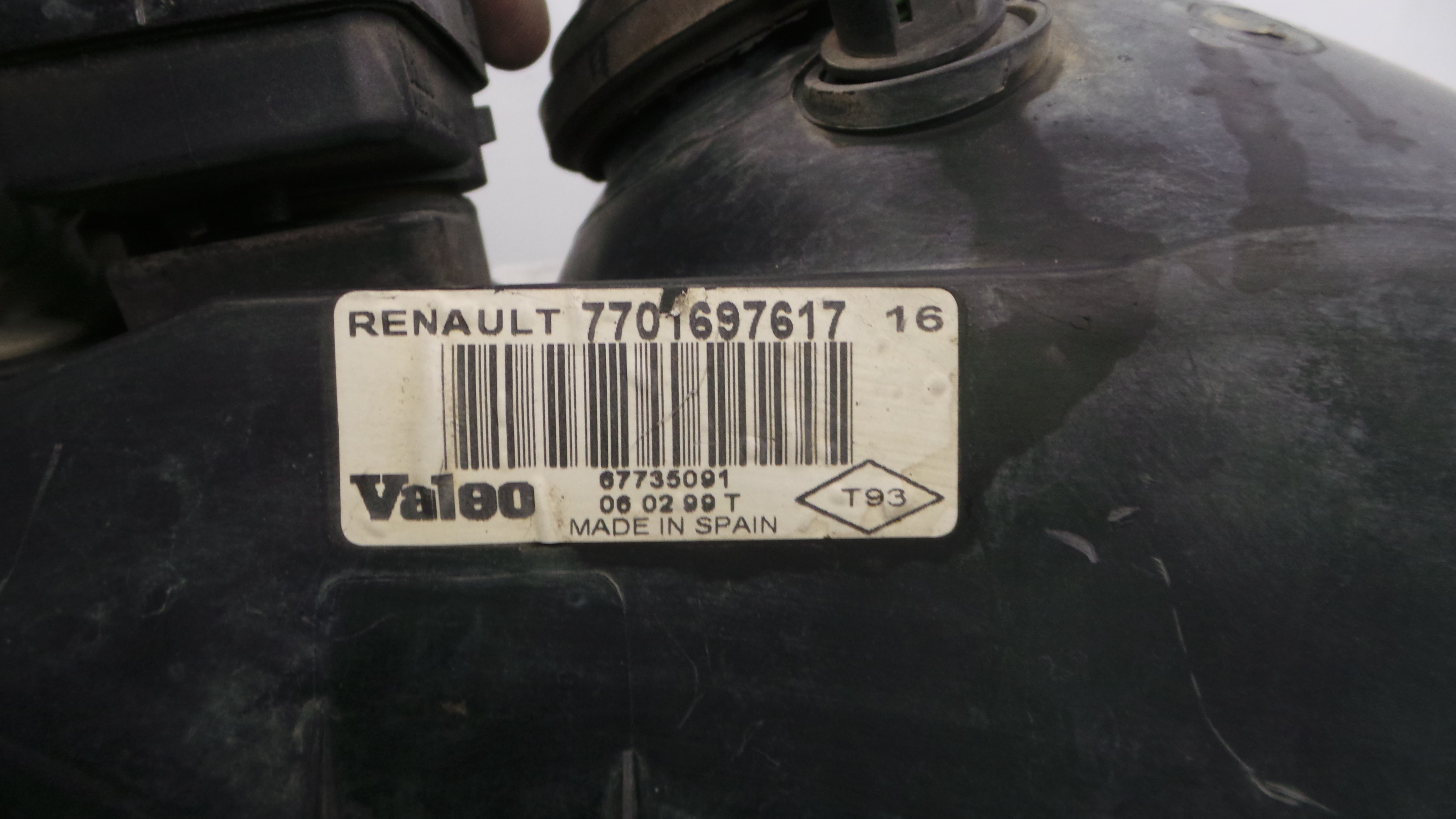 Ótica Esq 7701697617 - RENAULT CLIO II (BB_, CB_), CLIO Mk II (BB_, CB_)-37075572