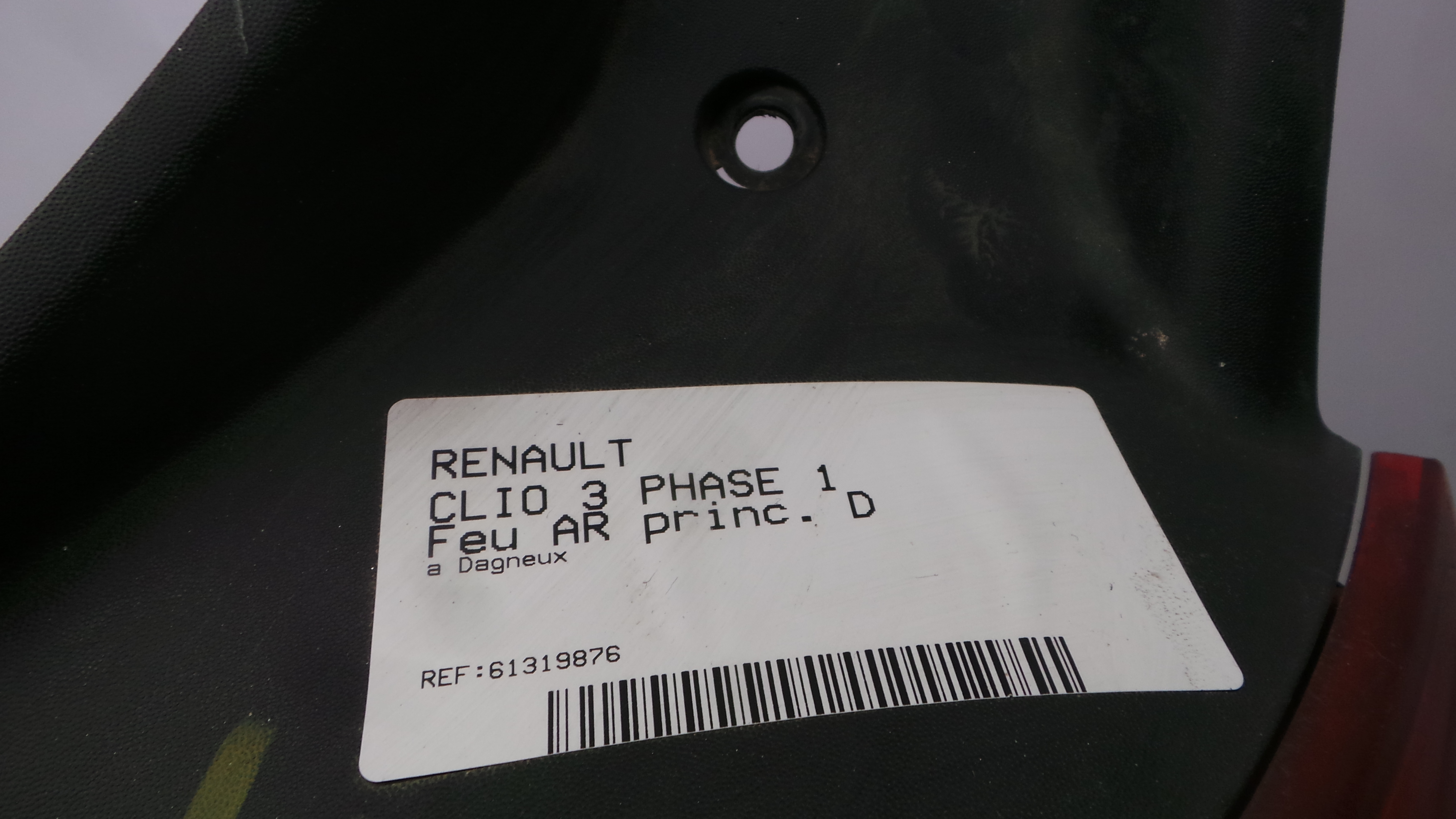 Farolim Stop Dto 61319876 - RENAULT CLIO III (BR0/1, CR0/1)-37075721