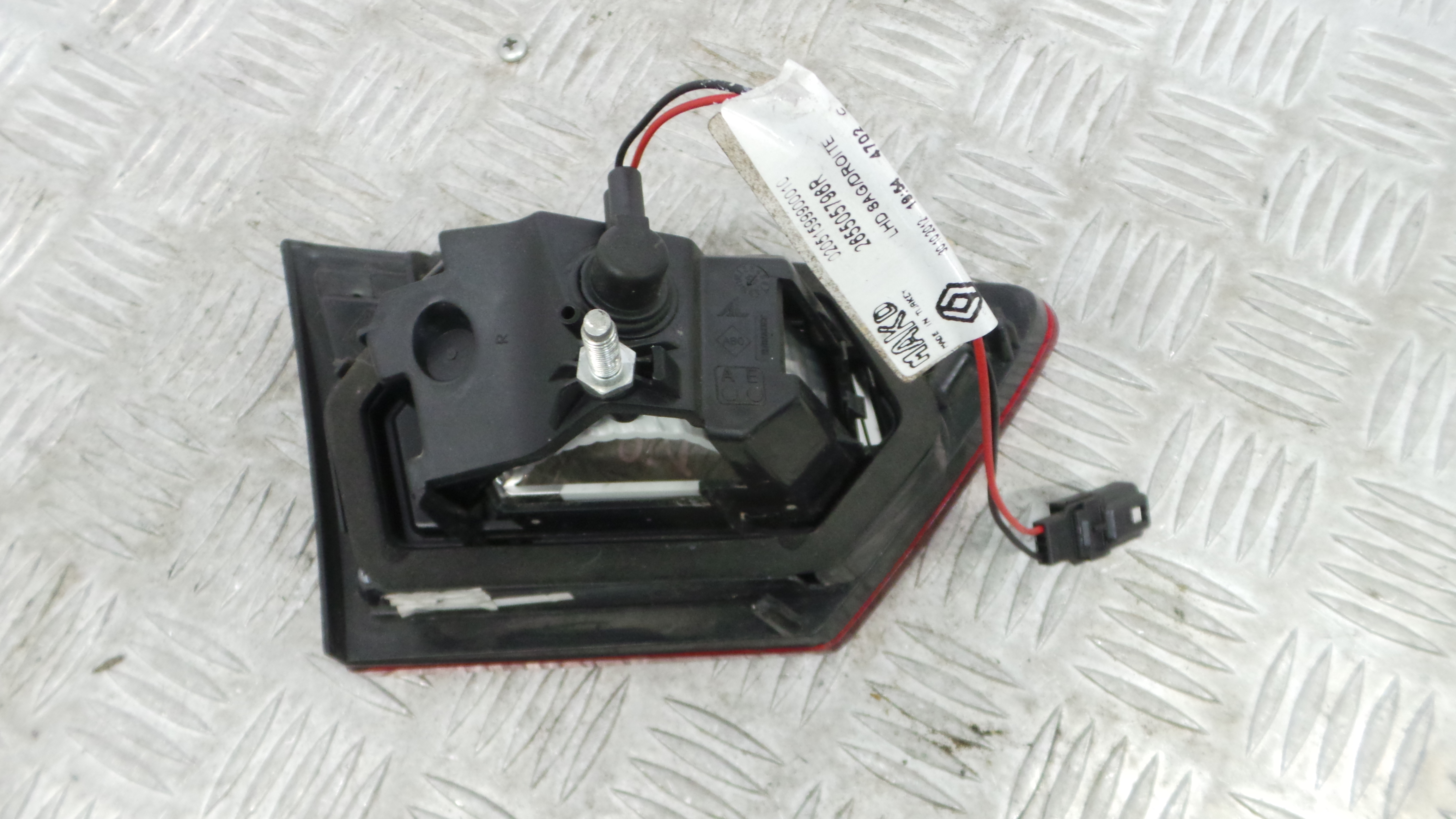 Farolim Mala Trás Dto 265505796R - RENAULT CLIO IV (BH_)-37076332