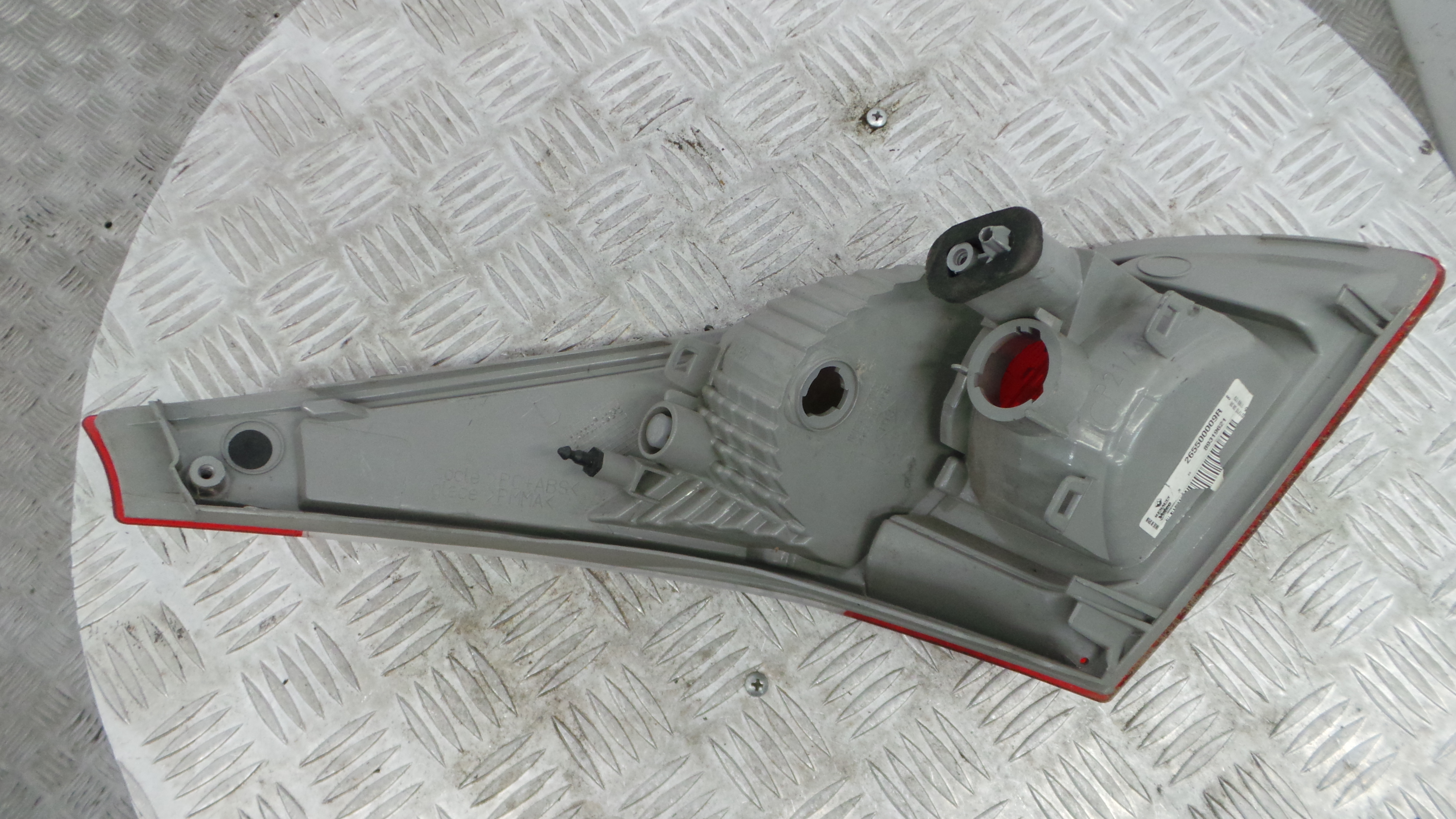 Farolim Mala Trás Dto 265500009R - RENAULT MEGANE III Hatchback (BZ0/1_, B3_)-37076359