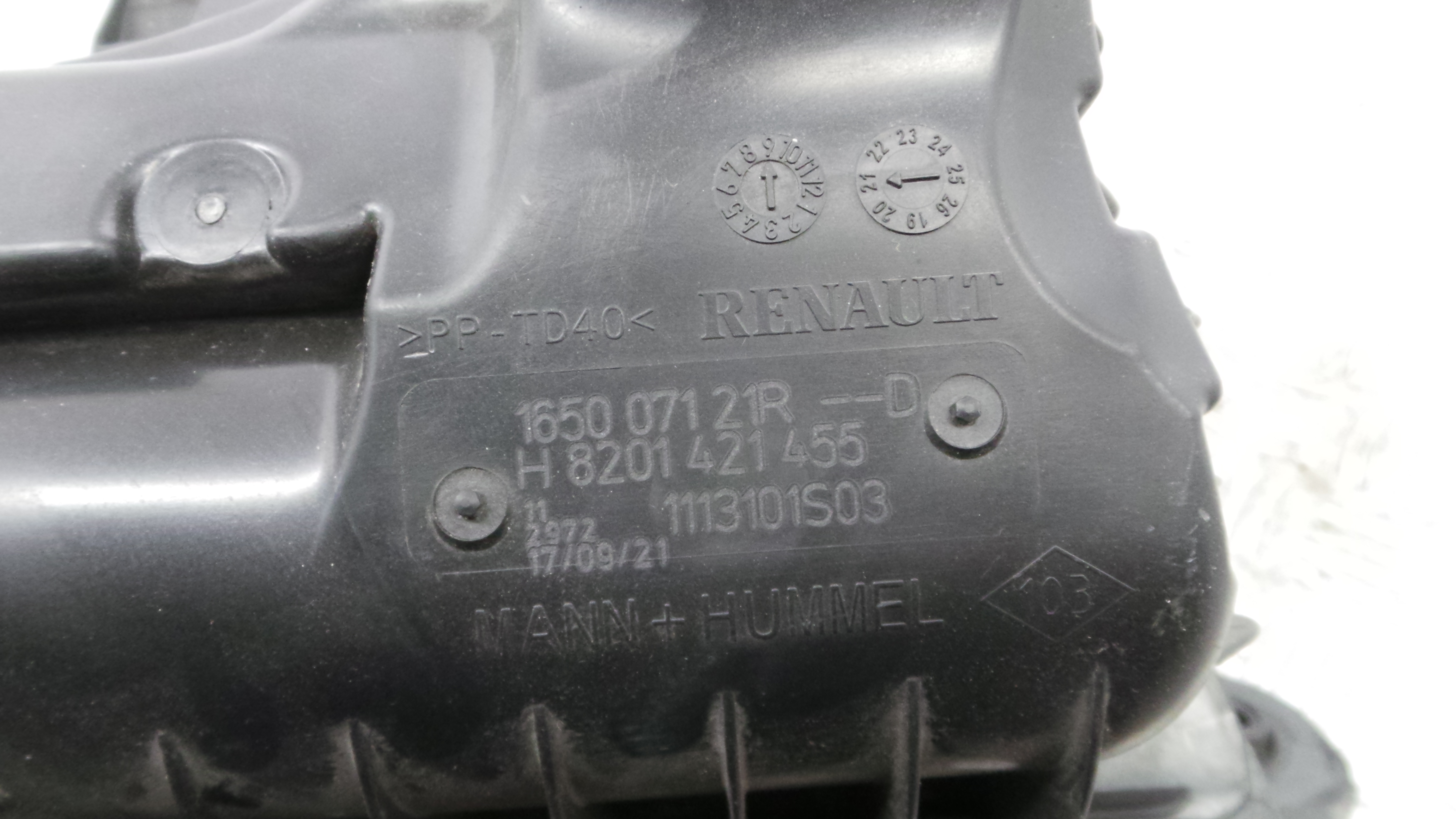 Caixa Filtro de Ar 165007121R - RENAULT MEGANE IV Hatchback (B9A/M/N_)-37089503