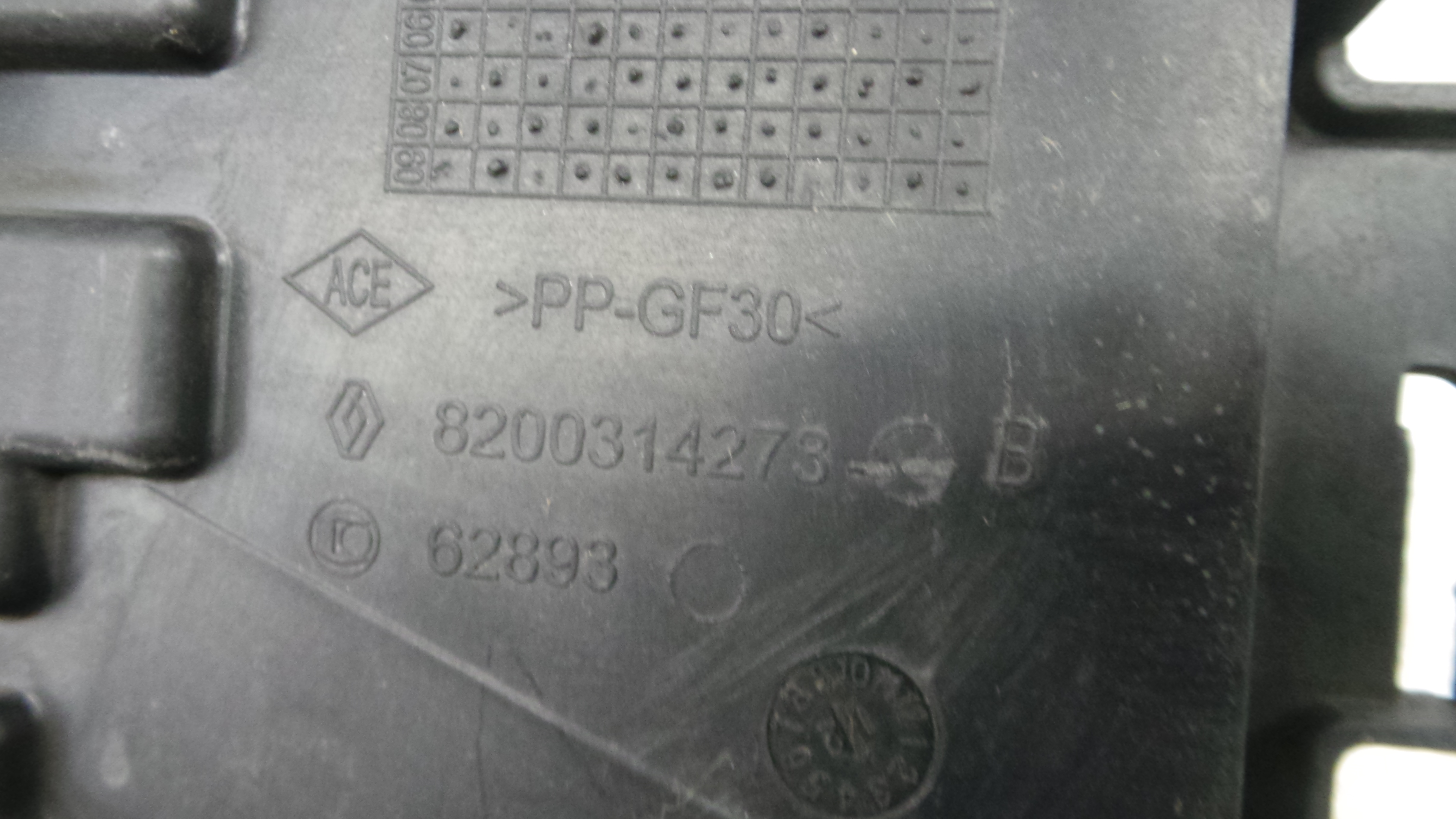 Base da Bateria 8200314273B - RENAULT CLIO III (BR0/1, CR0/1)-37095520