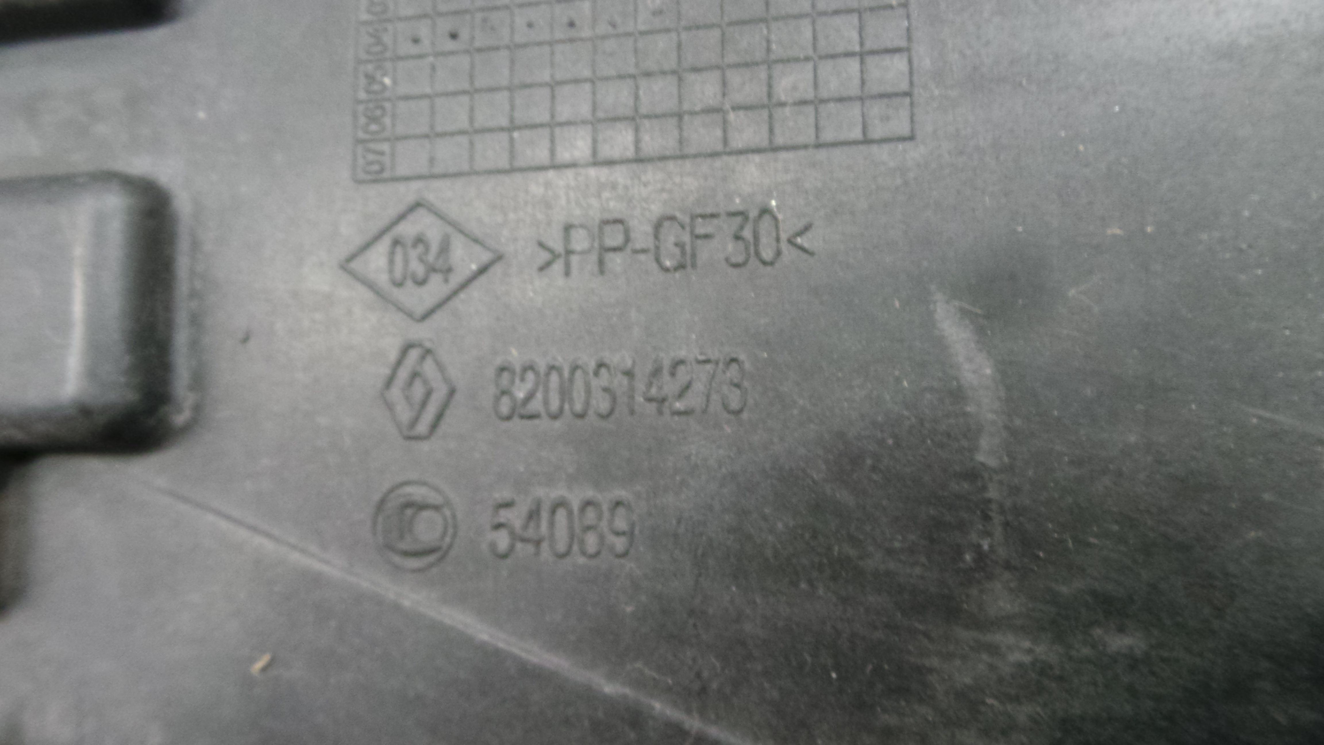 Base da Bateria 8200314273 - RENAULT CLIO III (BR0/1, CR0/1)-37095528