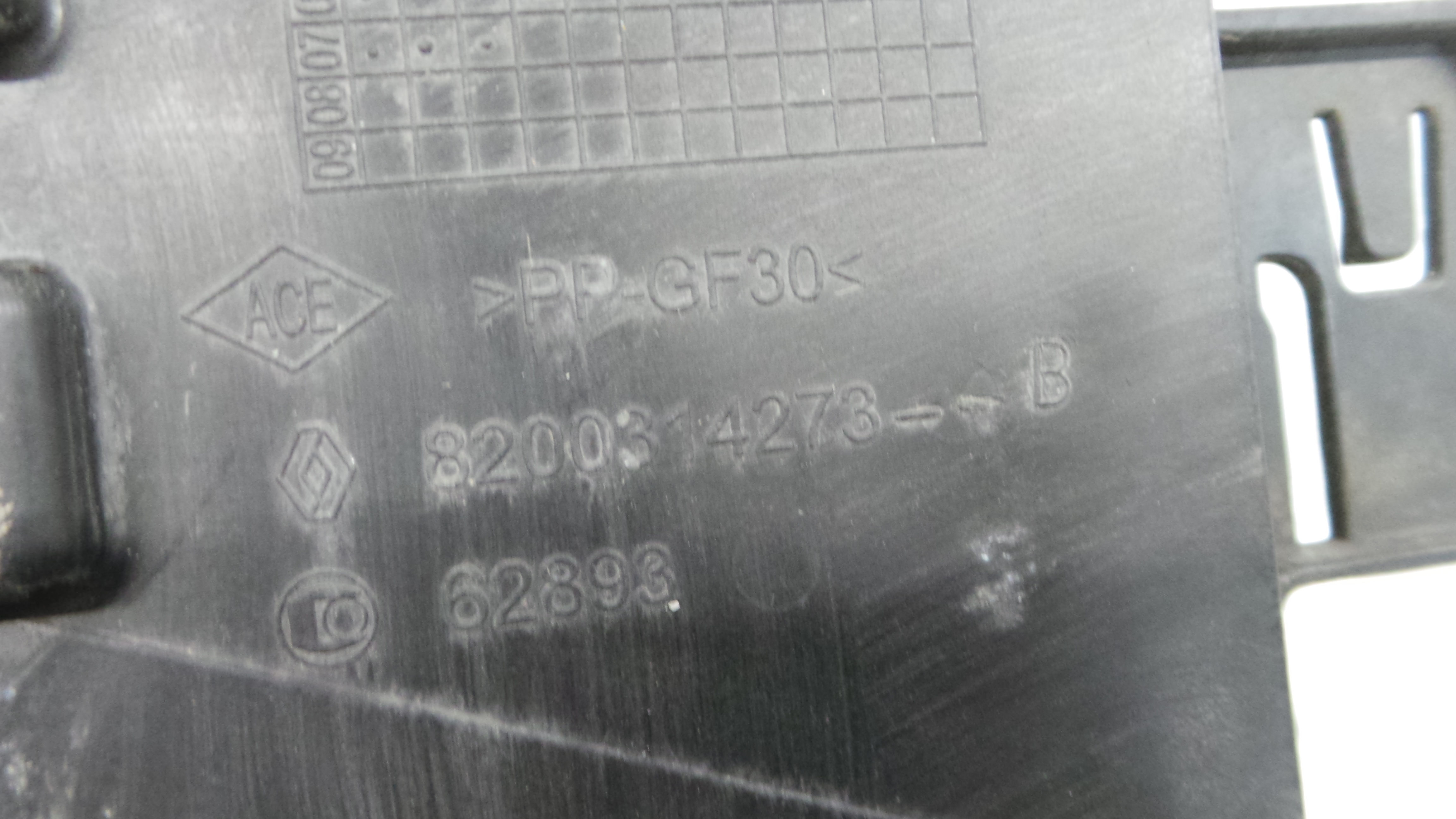 Base da Bateria 8200314273B - RENAULT CLIO III (BR0/1, CR0/1)-37095852