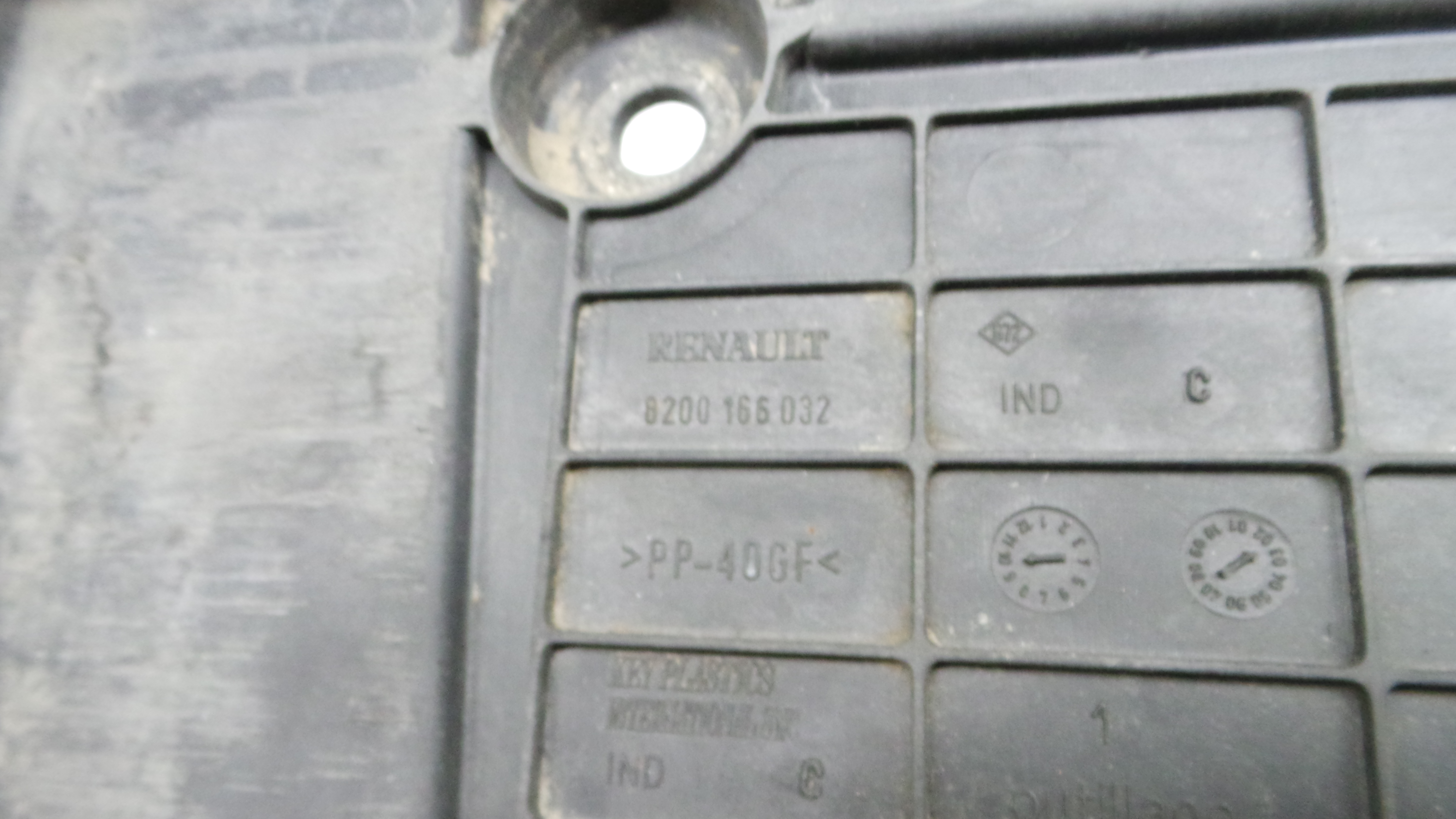 Base da Bateria 8200166032 - RENAULT MEGANE II (BM0/1_, CM0/1_)-37095893