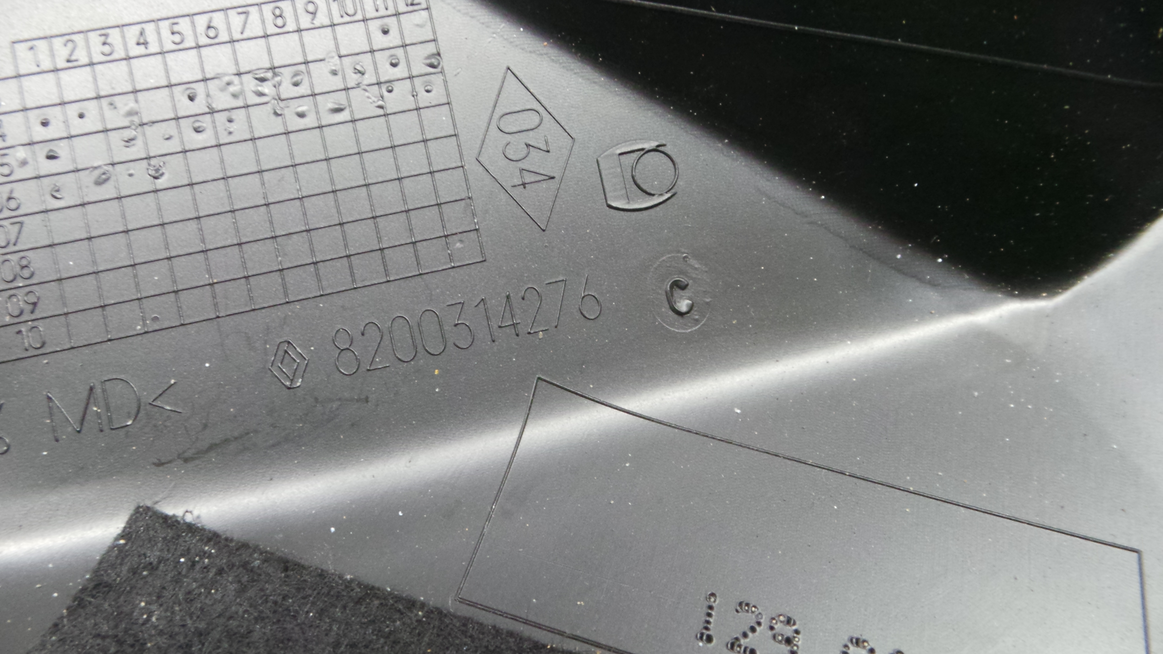 Caixa de Fusiveis 8200587123B - RENAULT CLIO III (BR0/1, CR0/1)-37101131
