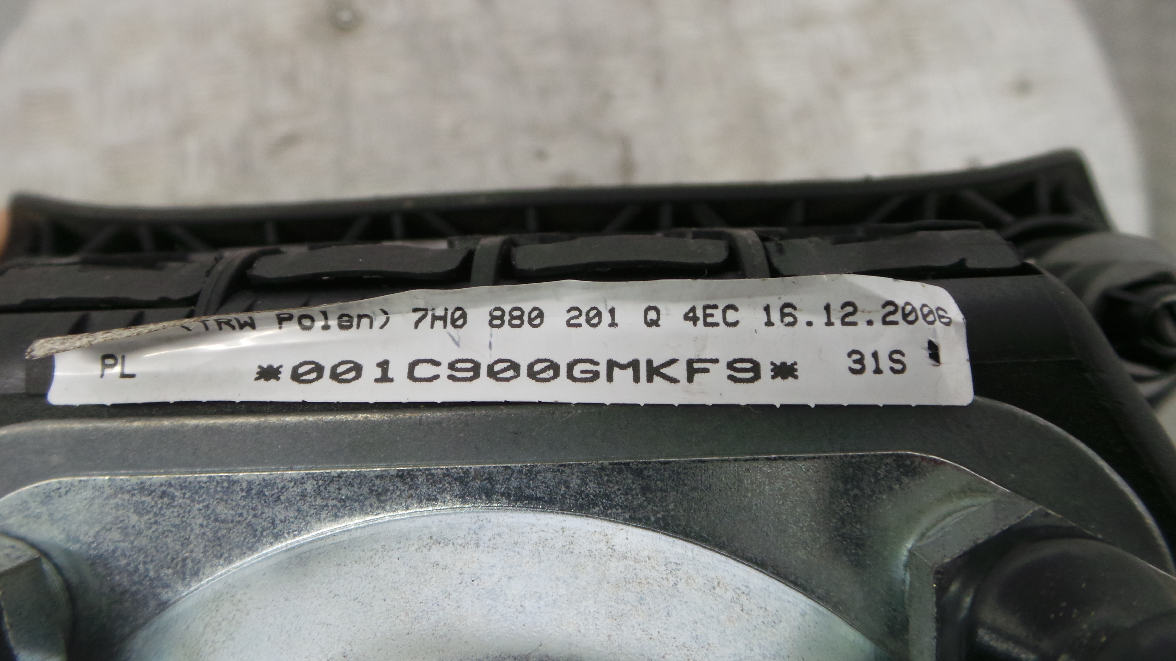 Airbag Volante 7H0880201Q - VW TRANSPORTER Mk V Caixa (7HA, 7HH, 7EA, 7EH), TRANSPORTER T5 Caixa (7H-37633153