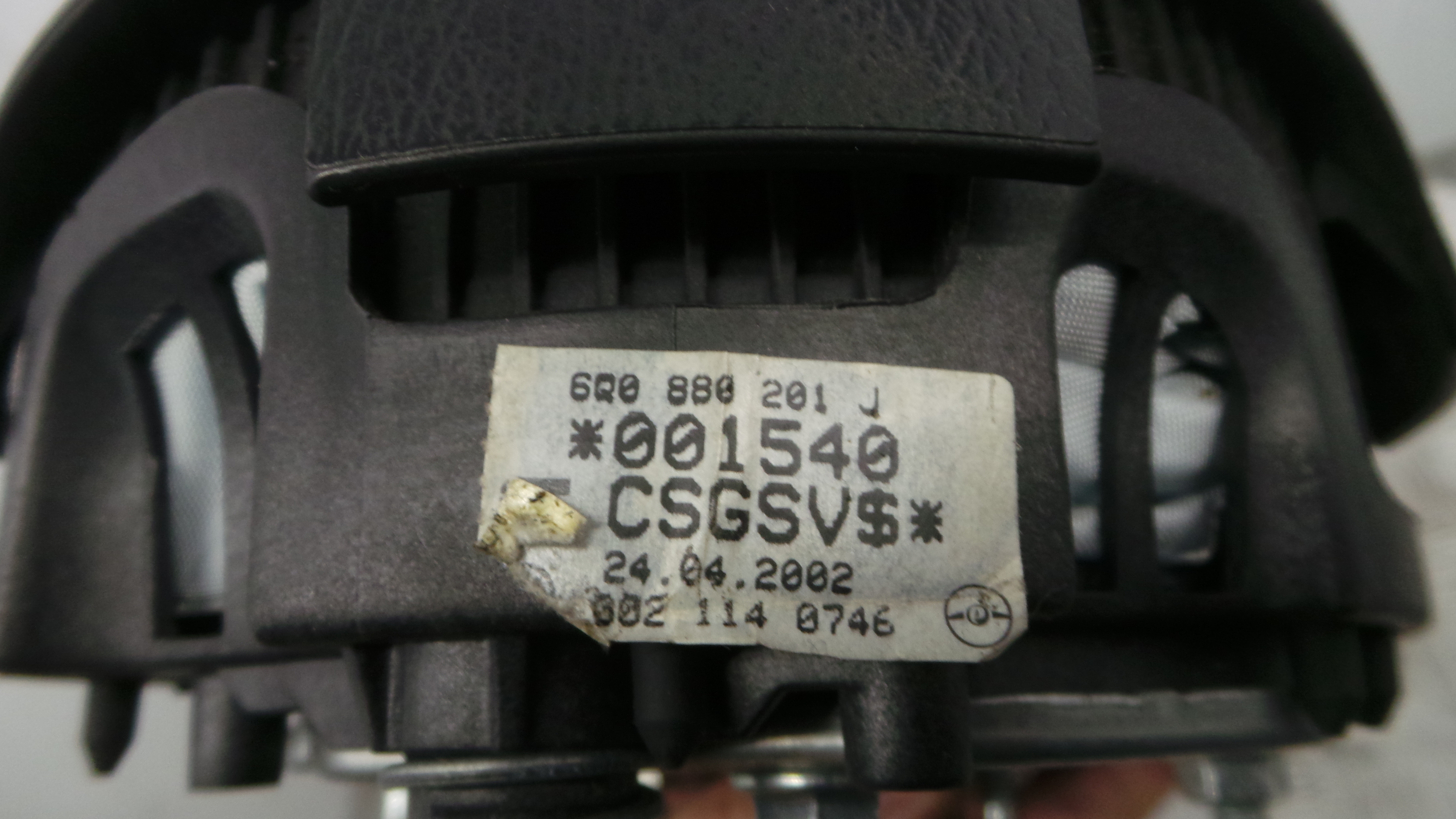 Airbag Volante 6Q0880201J - VW POLO (9N_, 9A_)-37634207
