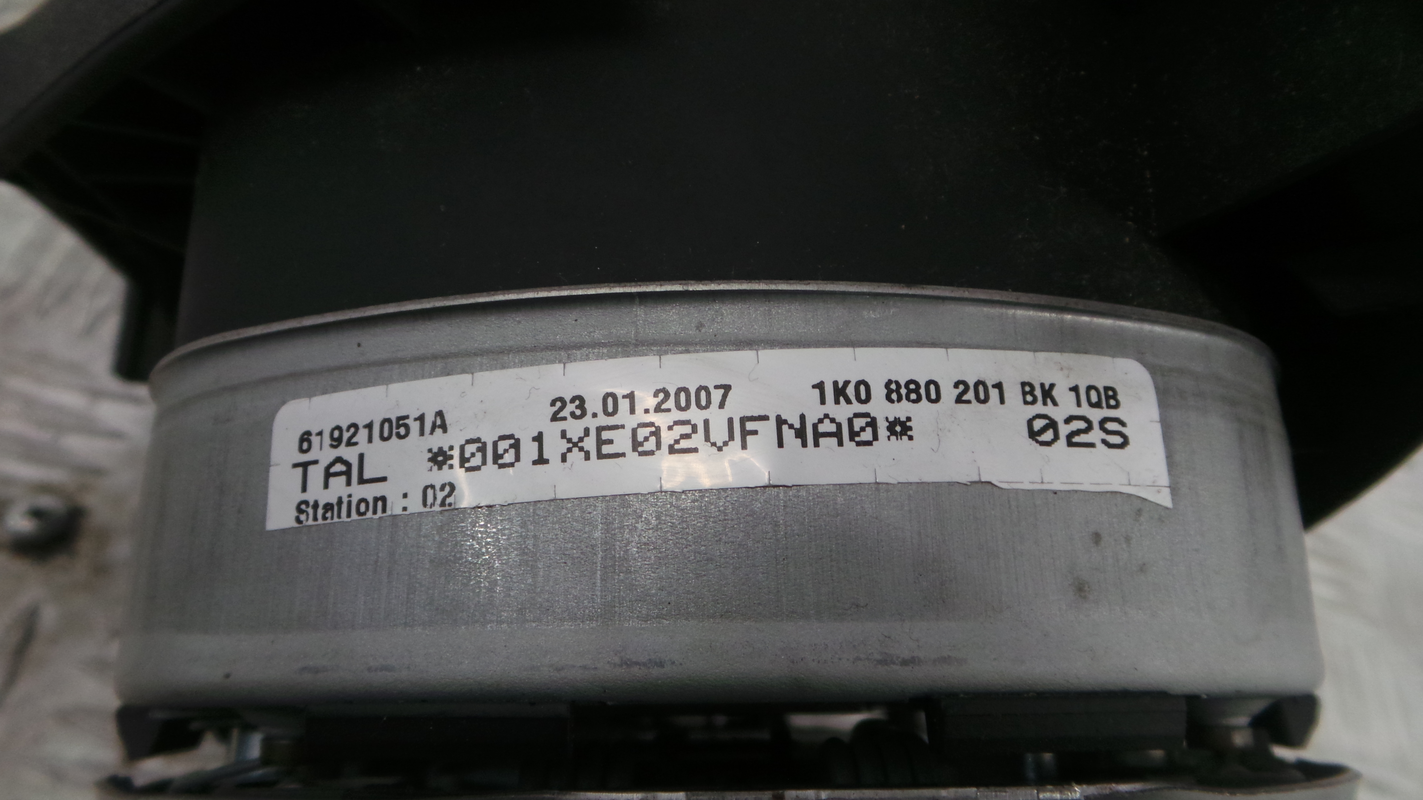 Airbag Volante 1K0880201BK - VW GOLF V (1K1)-37637902