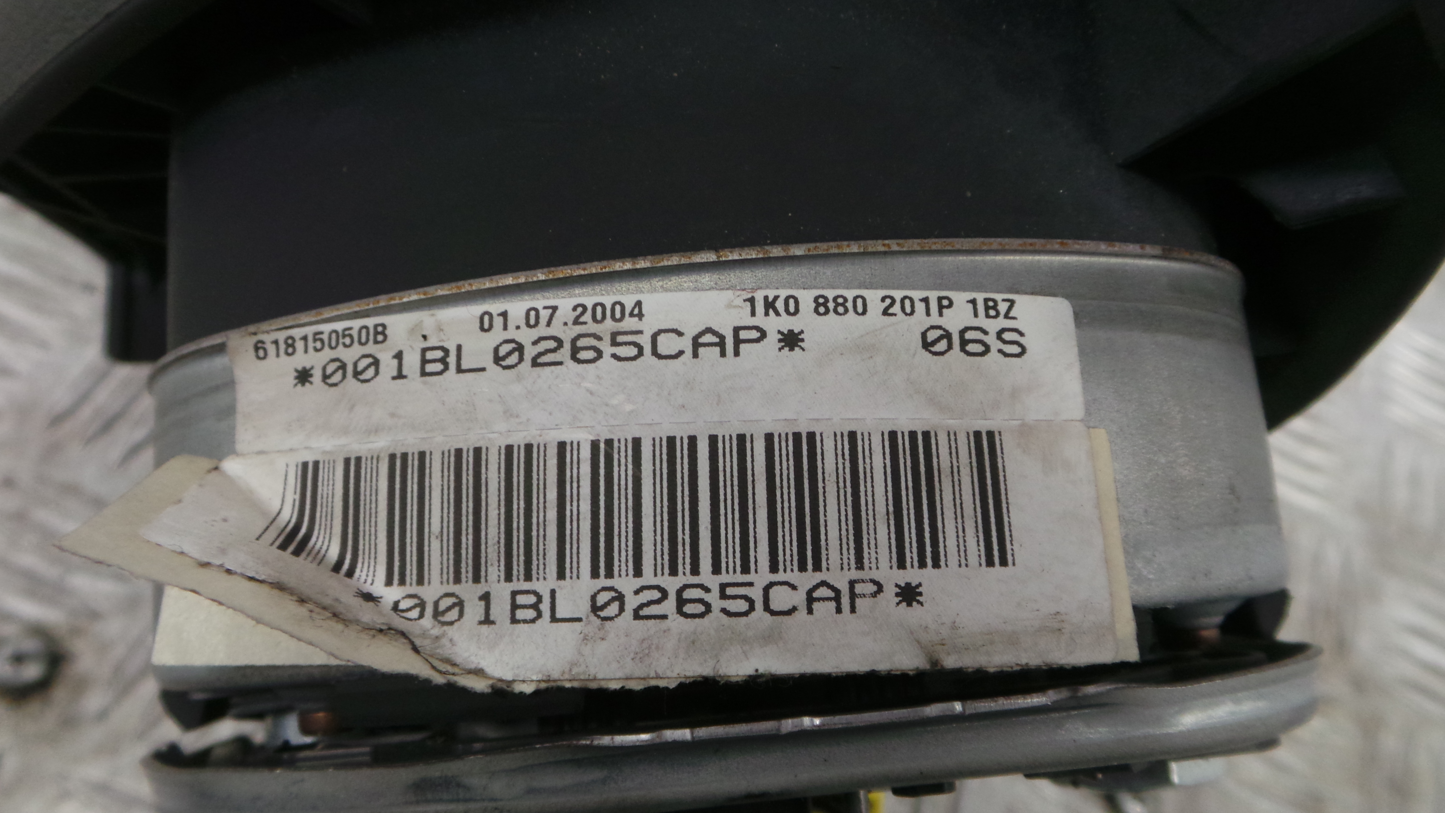 Airbag Volante 1K0880201P - VW GOLF V (1K1)-37638154