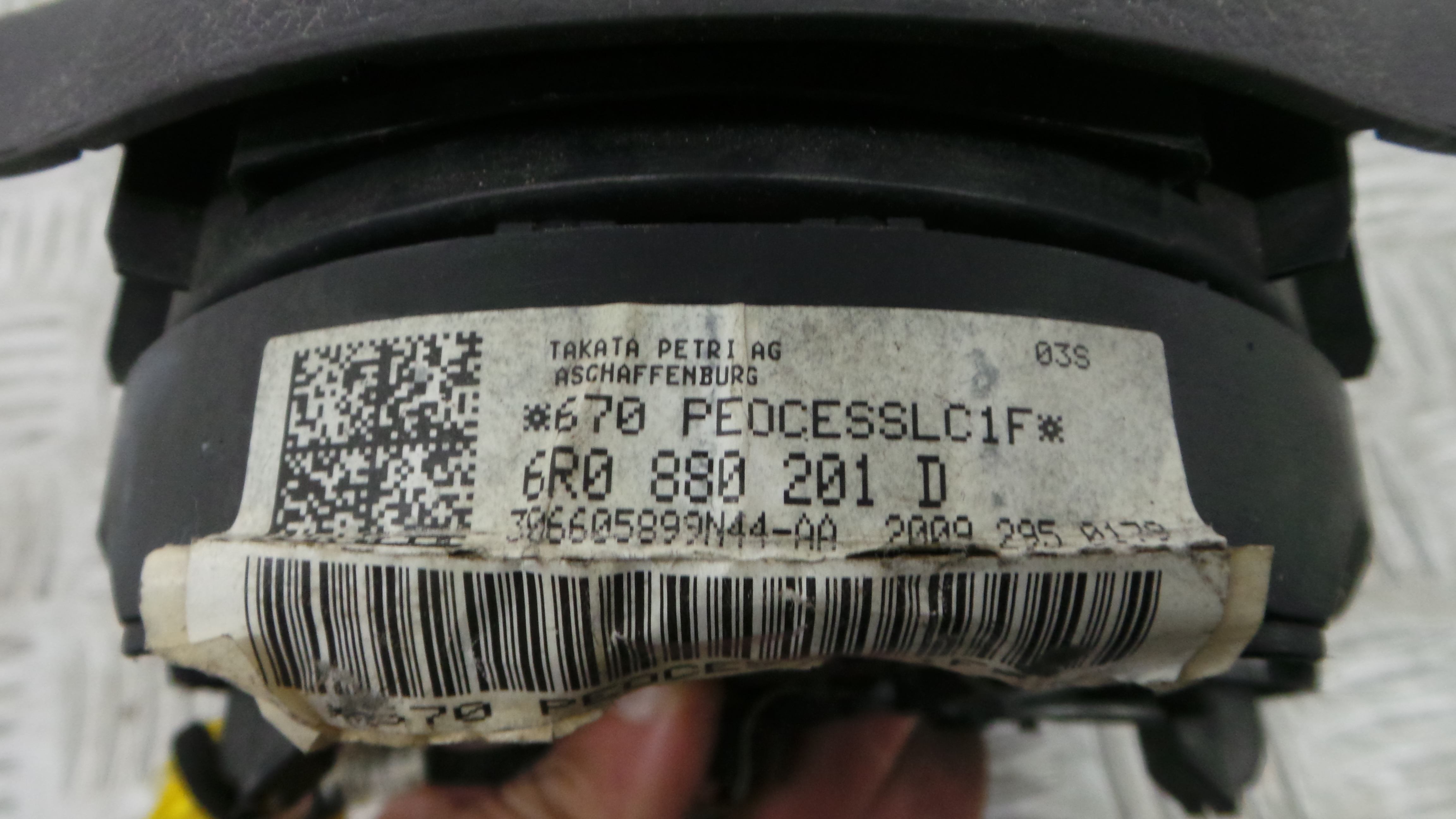 Airbag Volante 6R0880201D - VW POLO V (6R1, 6C1)-37638647